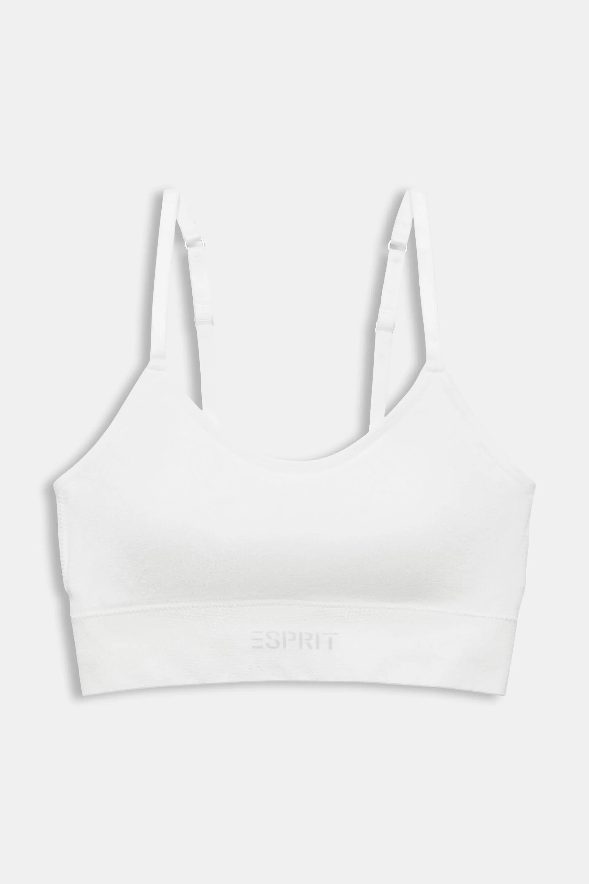 Bustier imbottito senza cuciture con logo