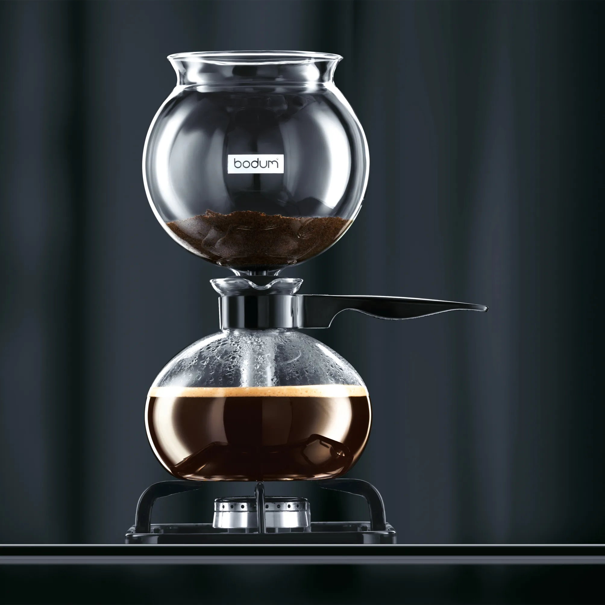 Caffettiera Pebo vacuum 1 L.jn{font-size:18px}8 rame
