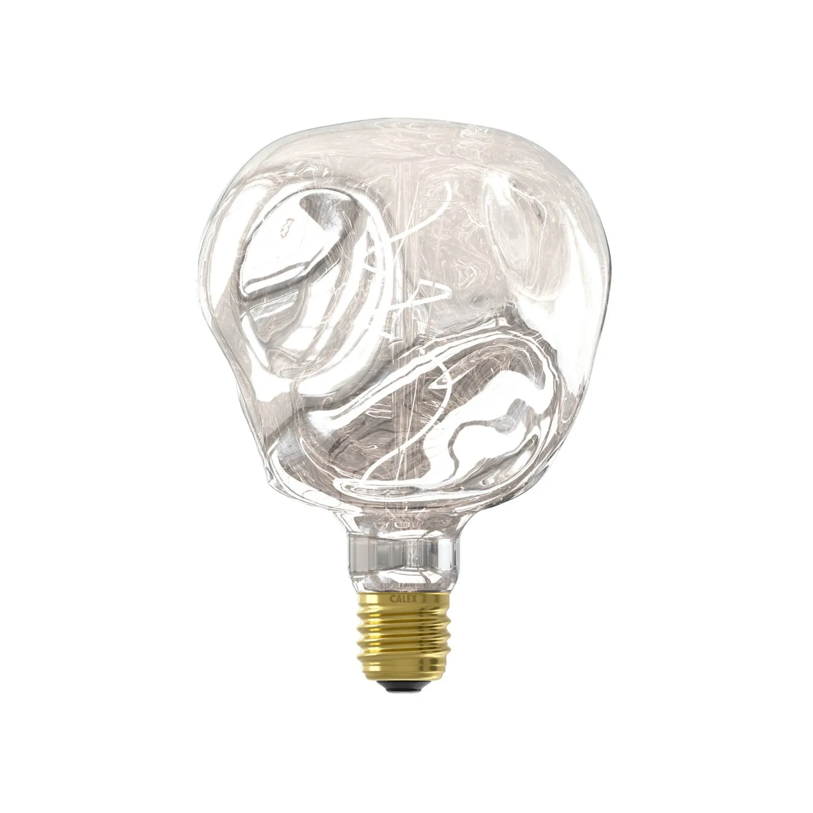 Calex XXL Organic Neo LED E27 4W G125 dimm argento