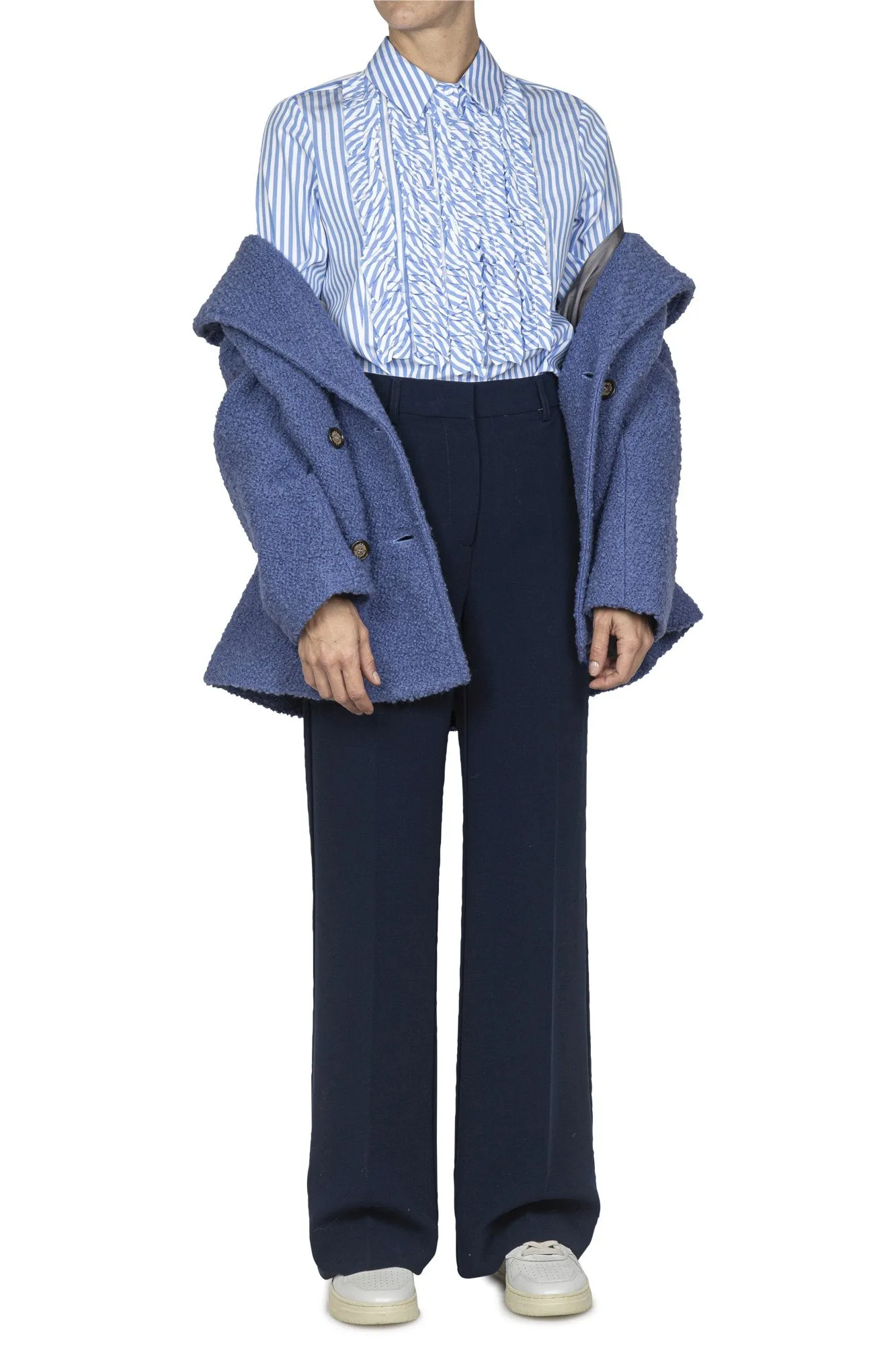 Camicia - 441049 - Bianco/Azzurro