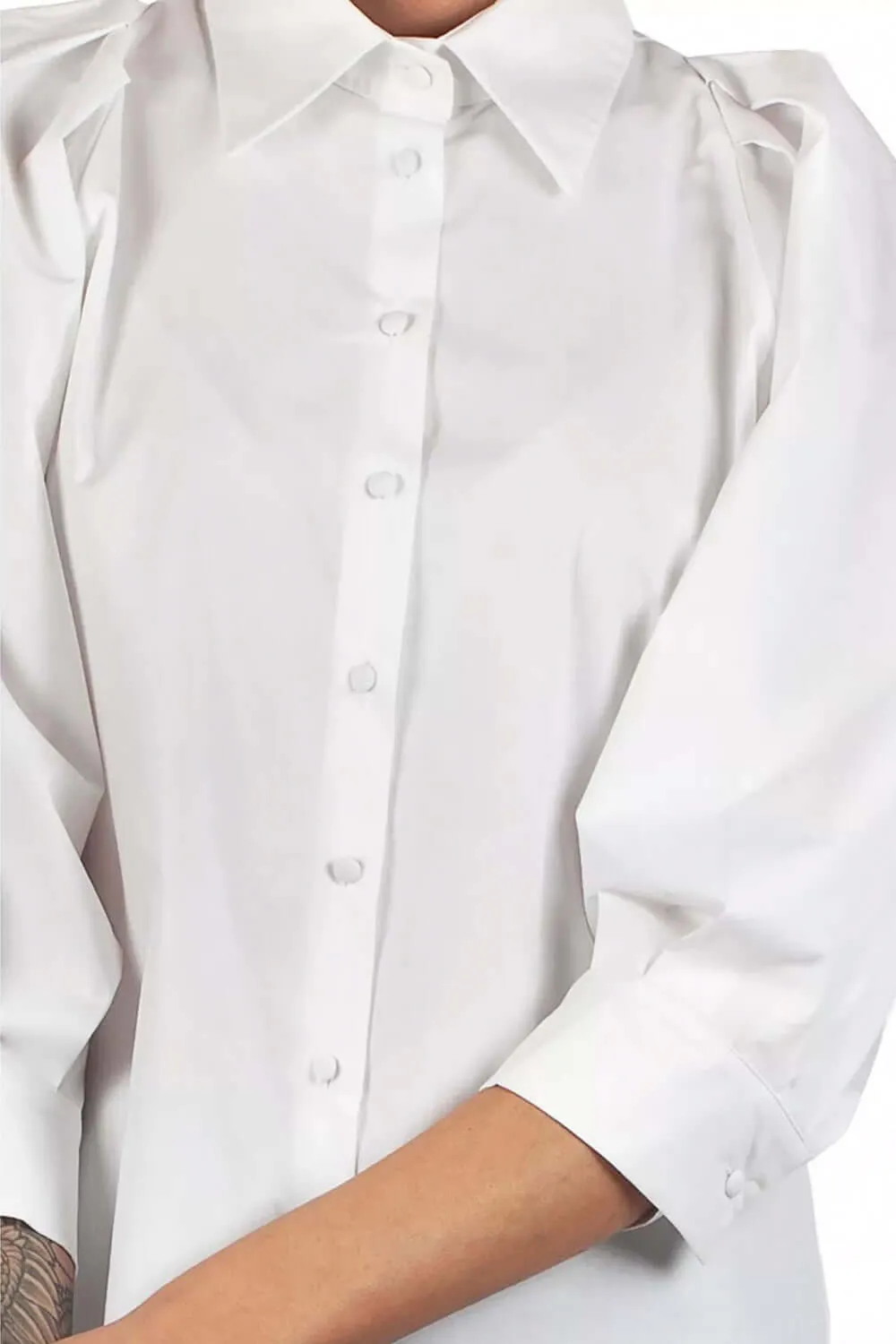 Camicia con maniche palloncino - SUOLI