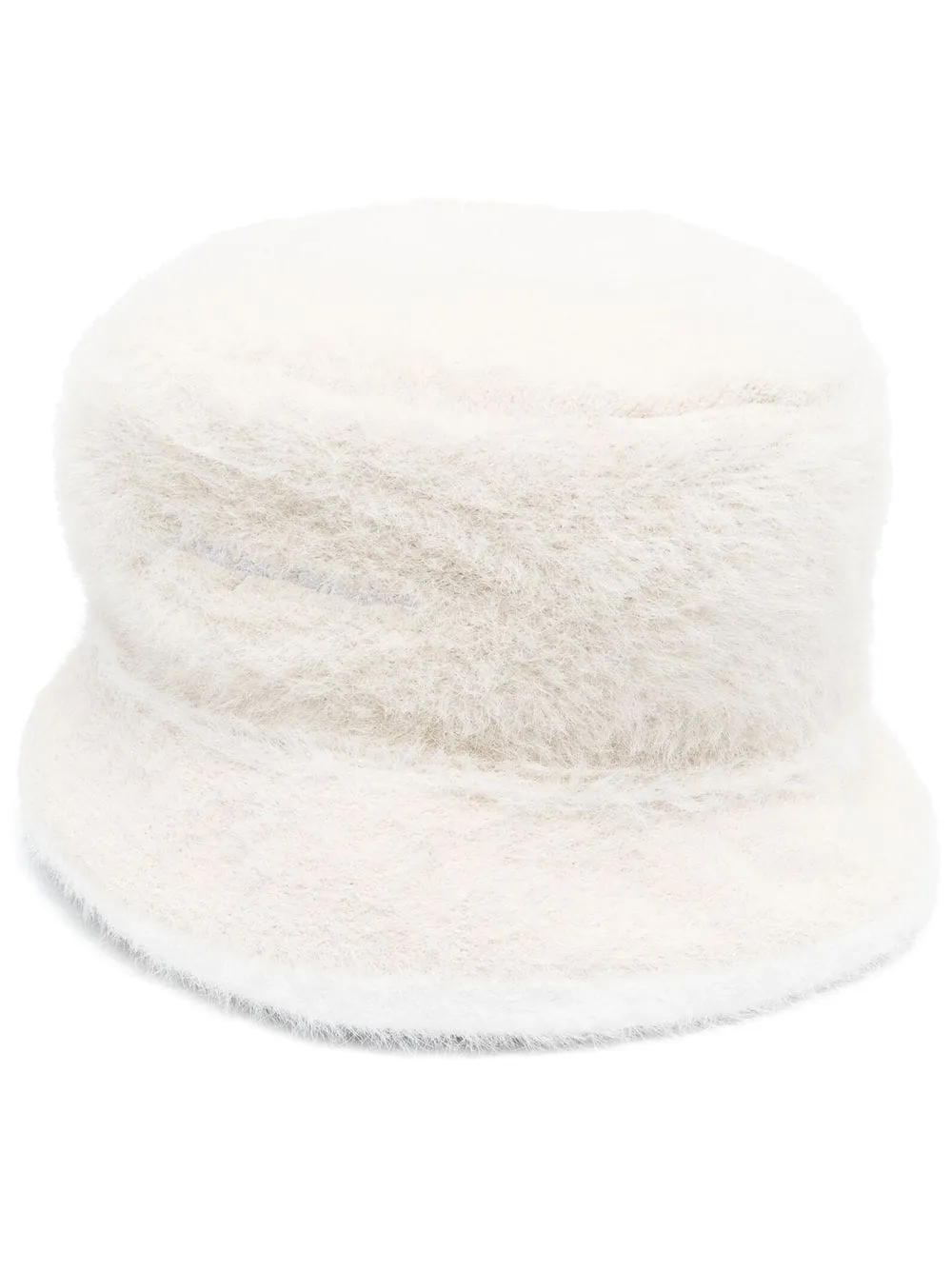 Cappello bucket le bob neve in bianco - unisex