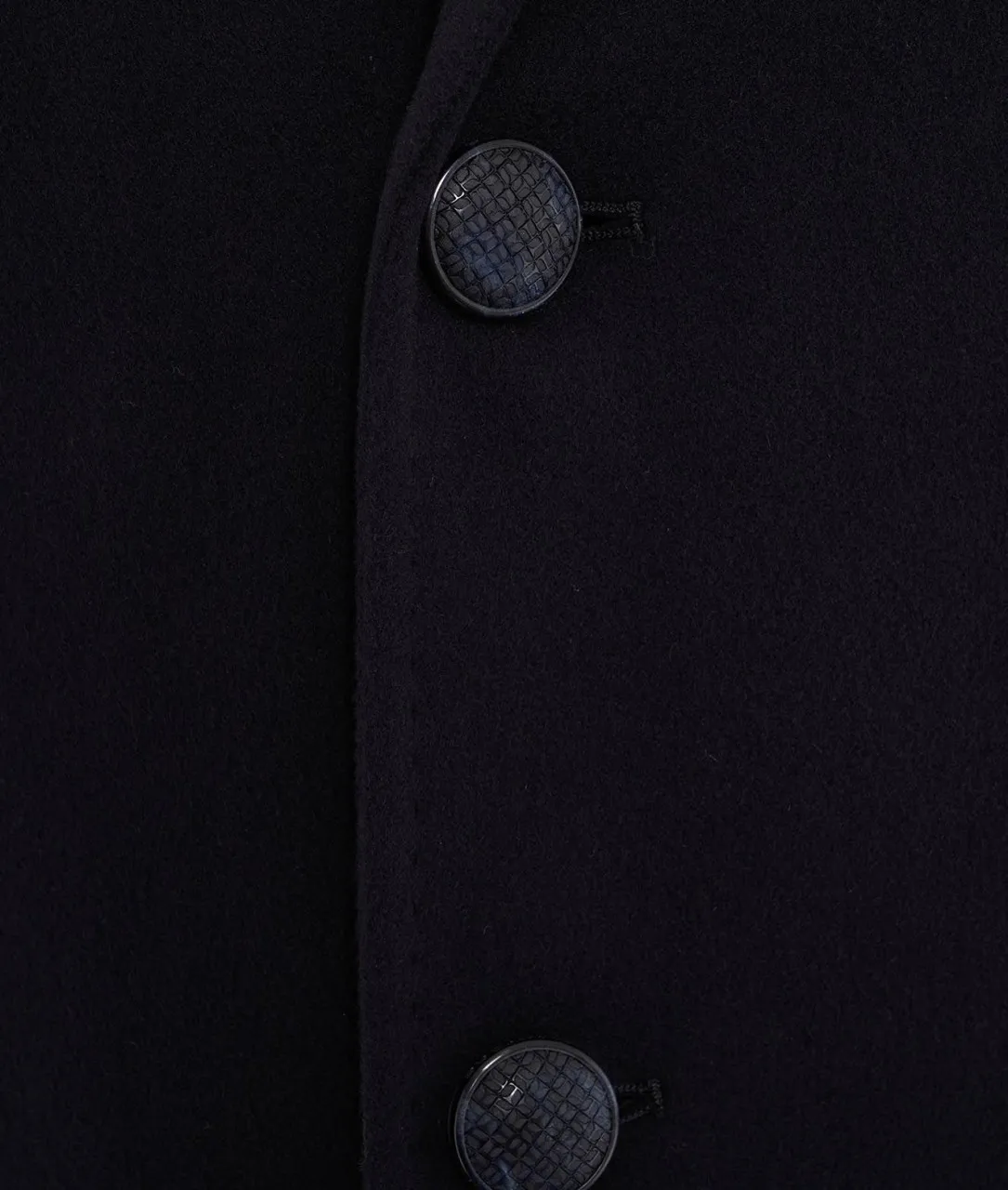 Cappotto blu scuro blu scuro