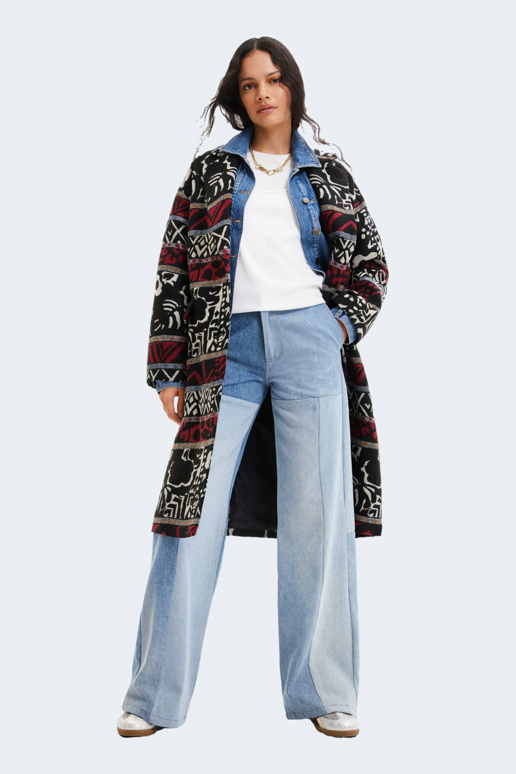 Cappotto Desigual coat dev 22wwewb3 Nero