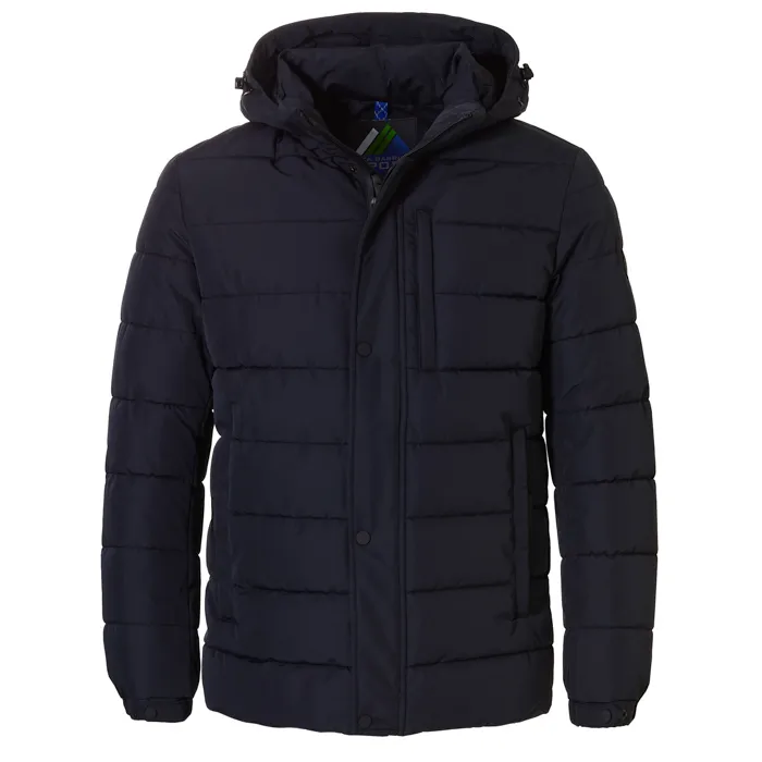 Cappotto invernale trapuntato sportivo Sea Barrier Blu scuro