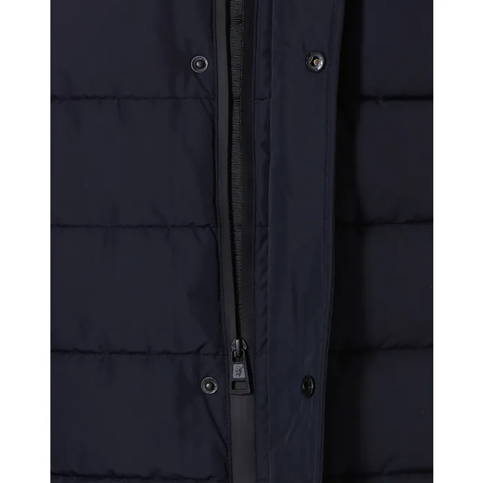 Cappotto invernale trapuntato sportivo Sea Barrier Blu scuro