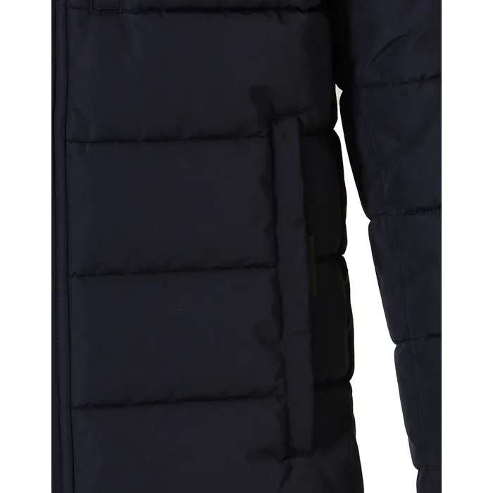 Cappotto invernale trapuntato sportivo Sea Barrier Blu scuro