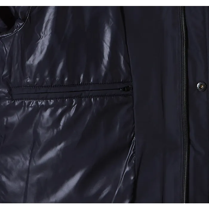 Cappotto invernale trapuntato sportivo Sea Barrier Blu scuro