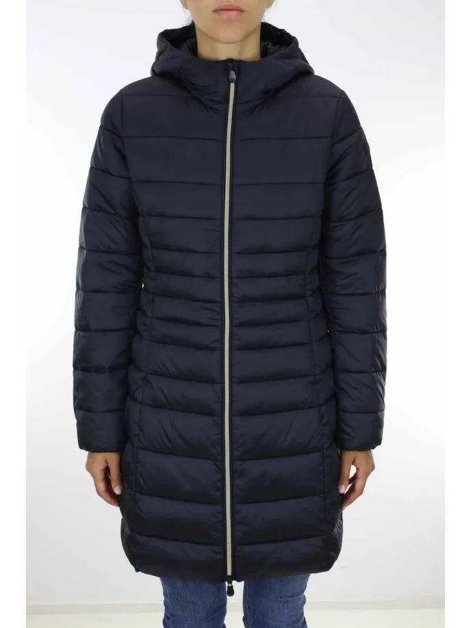 Cappotto lungo con cappuccio Camille