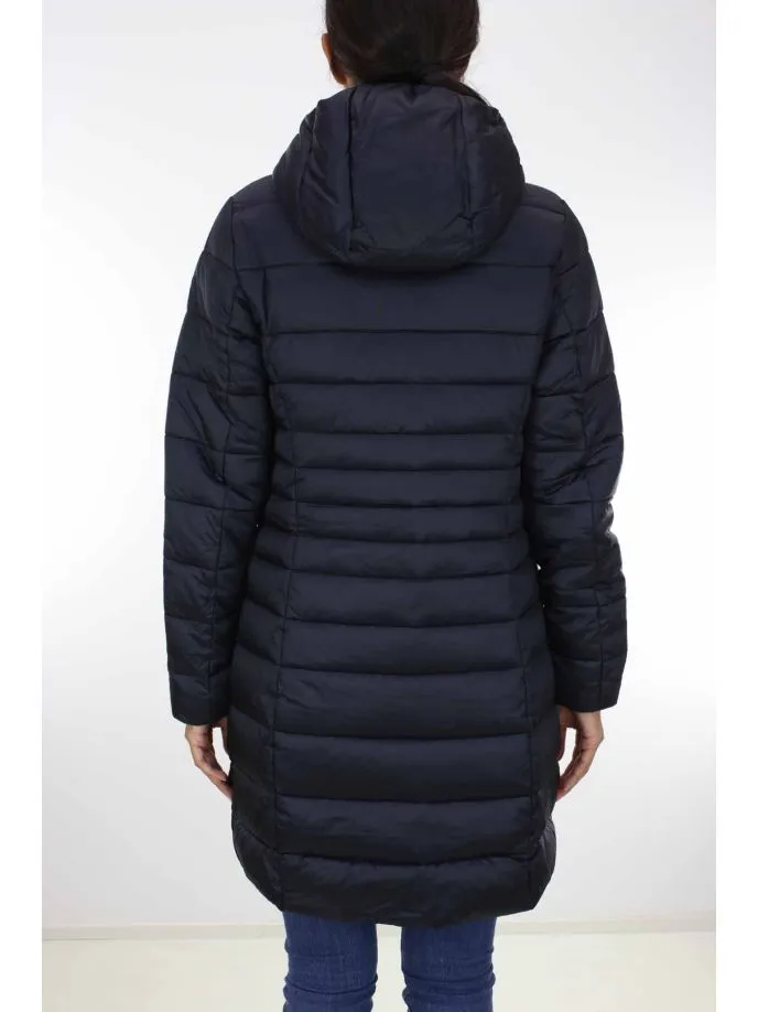 Cappotto lungo con cappuccio Camille