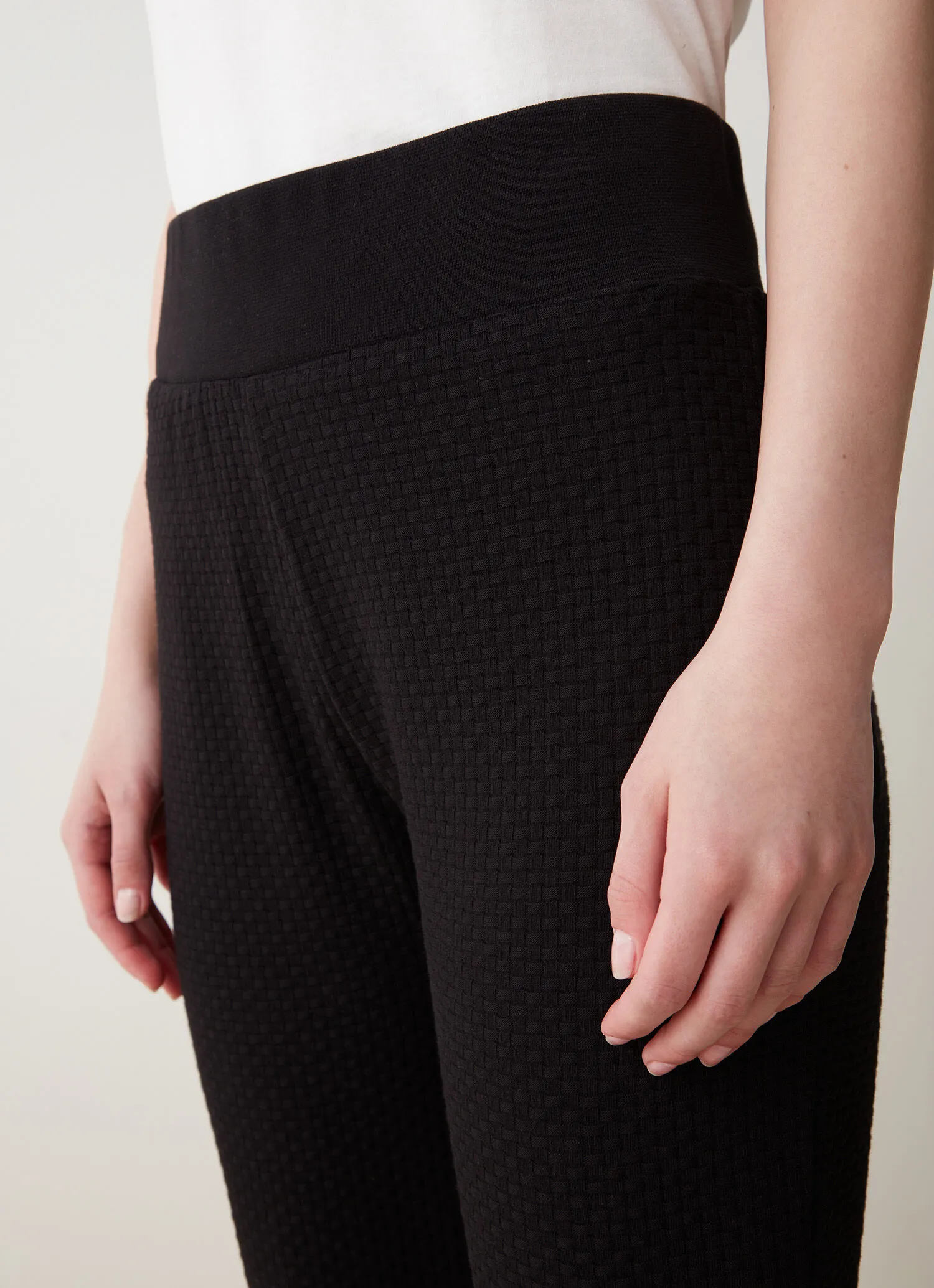 Capri high-rise trousers