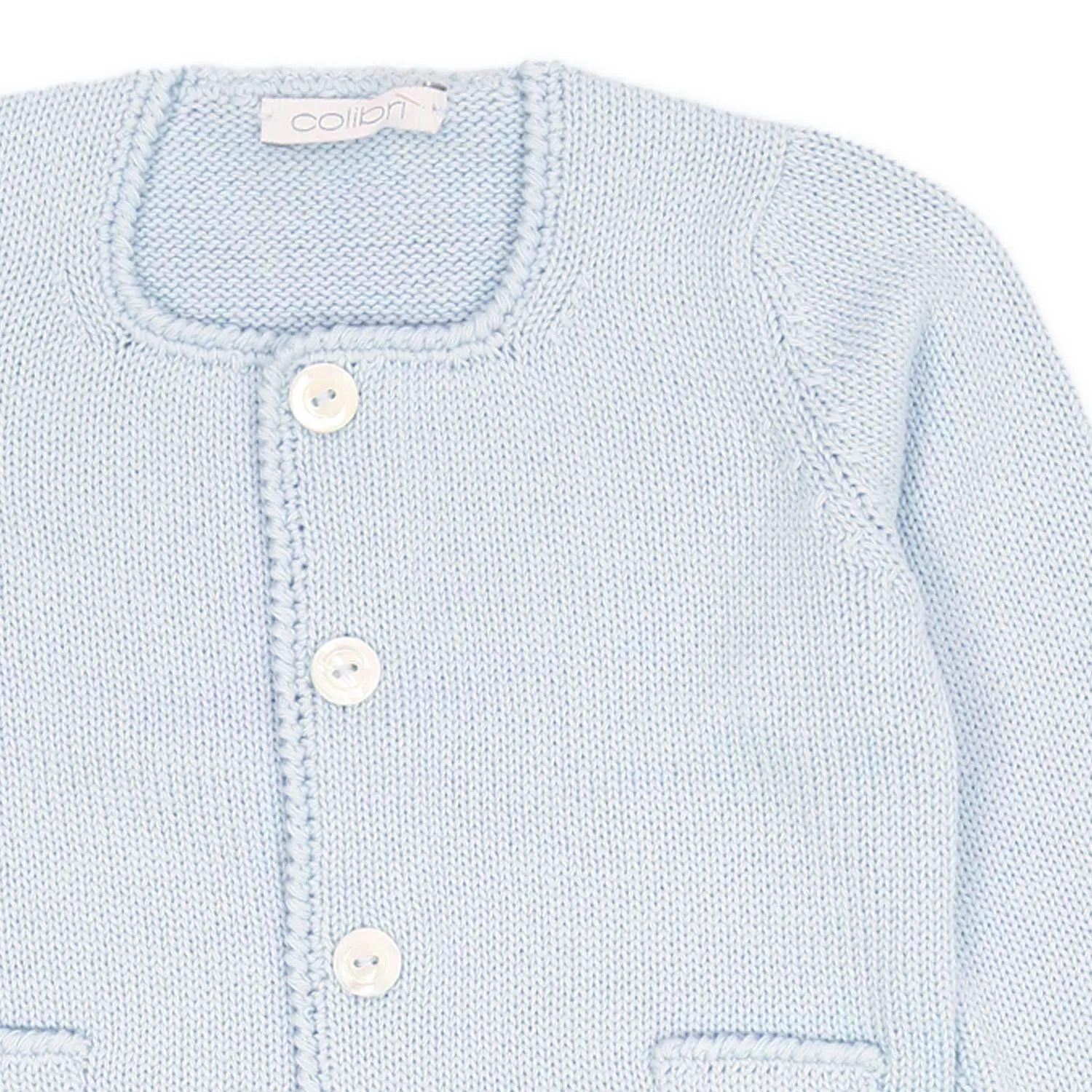 Cardigan Celeste Bebè Unisex