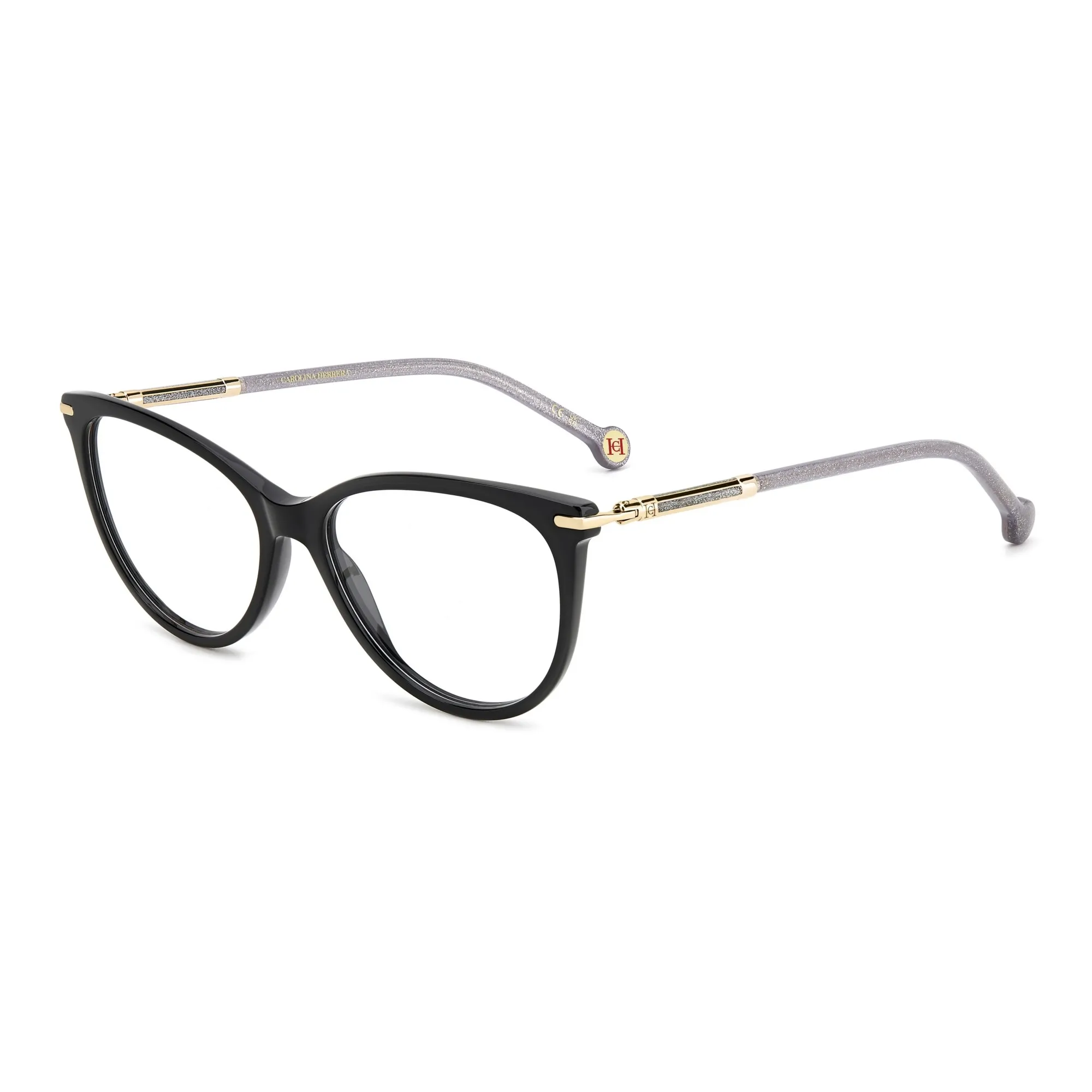   Carolina Herrera HER 0231 - P9X Nero Glitterato Nero | Occhiale Da Vista Donna 