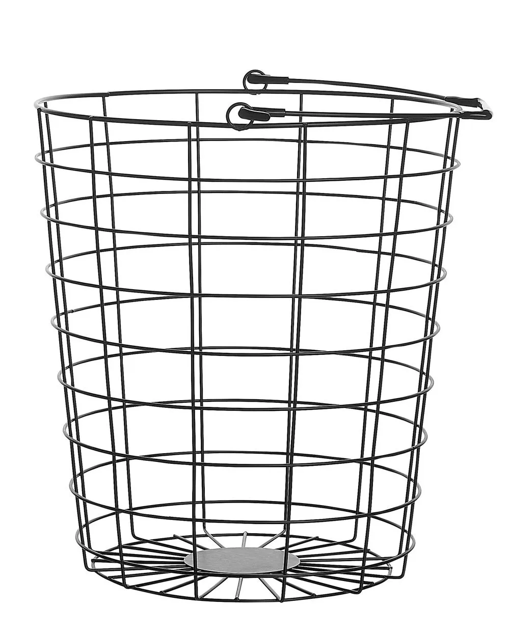 Carrello 3 ceste metallo nero 123 cm AYAPAL