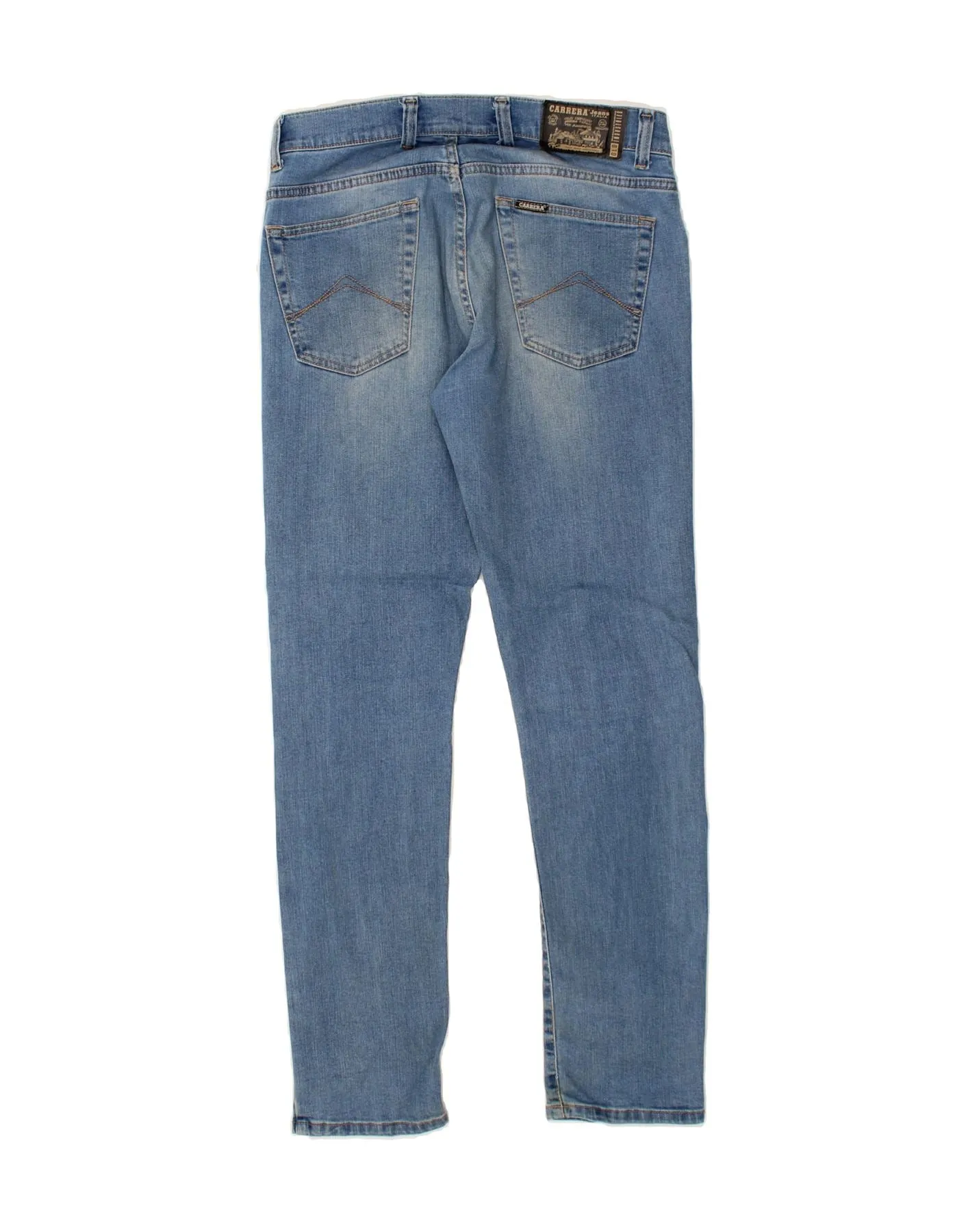 CARRERA Womens 717 Slim Jeans IT 48 XL W36 L32 Blue Cotton