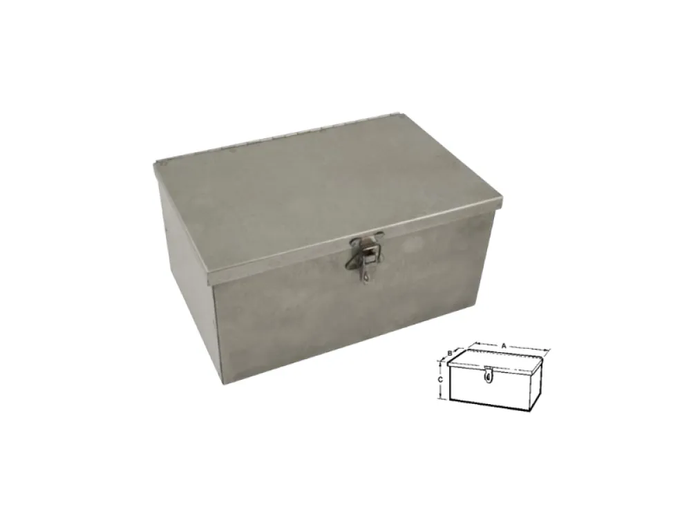 Cassetta porta-attrezzi lamiera 60706 trattori motoagricole cermag 260x140x130mm Cermag