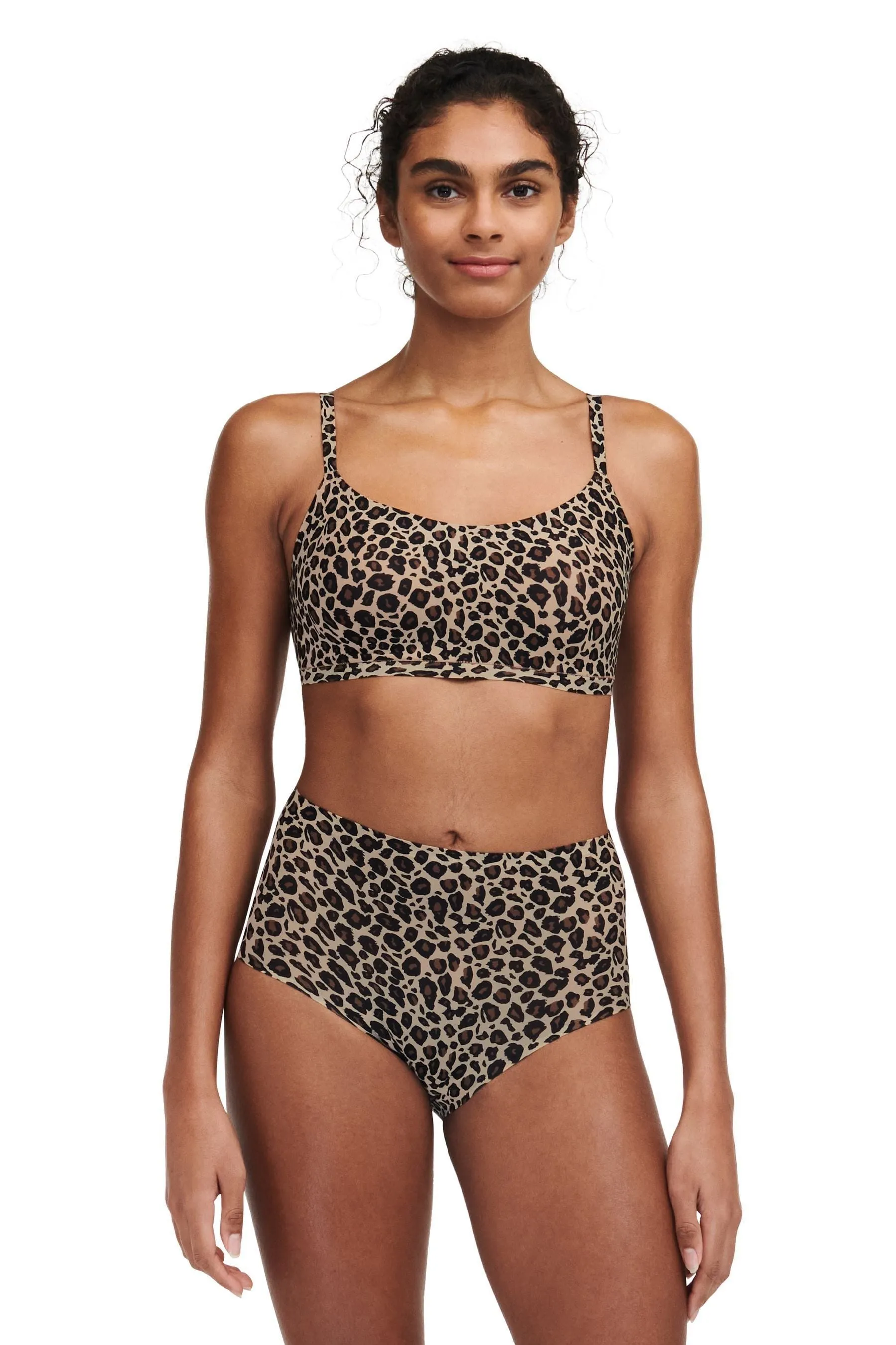 Chantelle Animal - Reggiseno imbottito morbido elasticizzato senza cuciture
