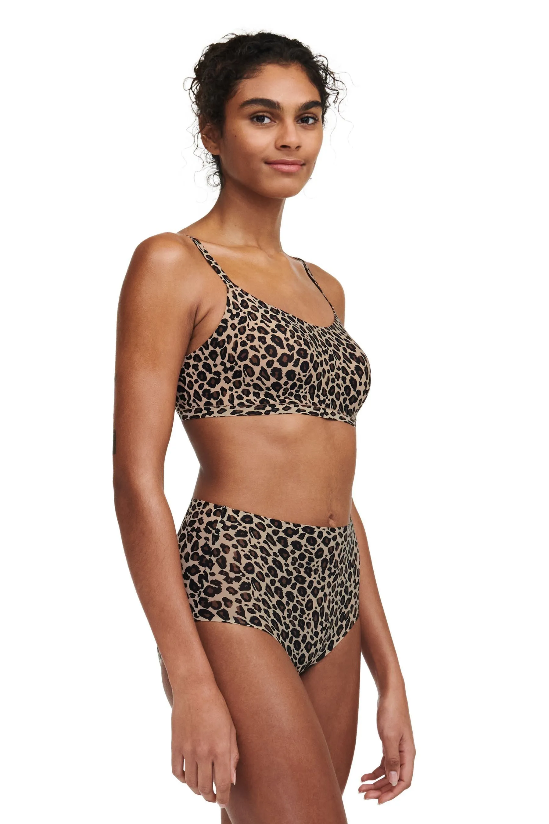 Chantelle Animal - Reggiseno imbottito morbido elasticizzato senza cuciture