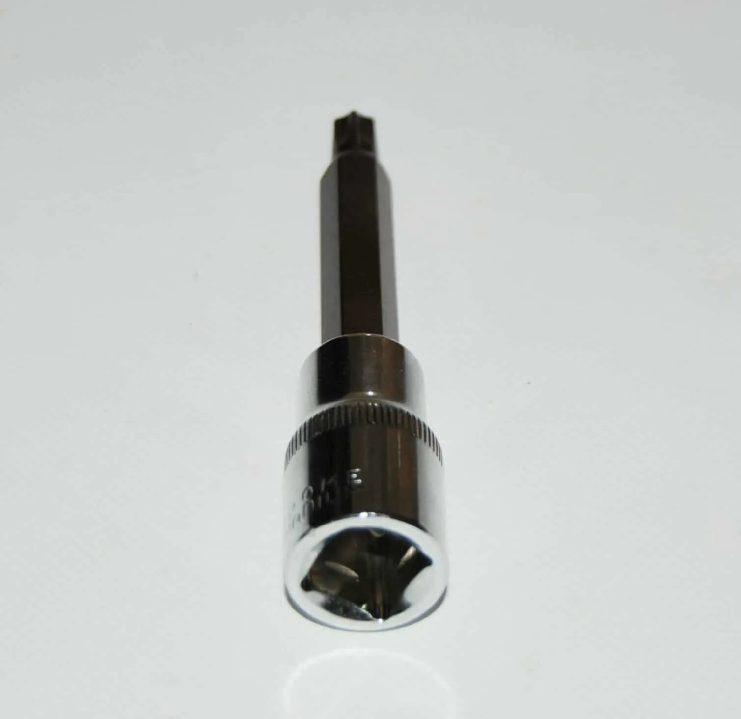 CHIAVE A BUSSOLA TORX T 45 LUNGA PUNTA 100 MM 1/2" BUSSOLE ACCIAIO S2 