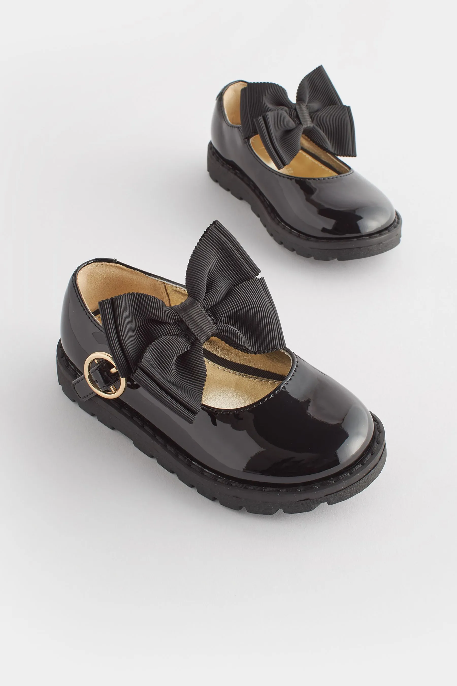 Chunky Farfallino Mary Jane Scarpe Scuola    