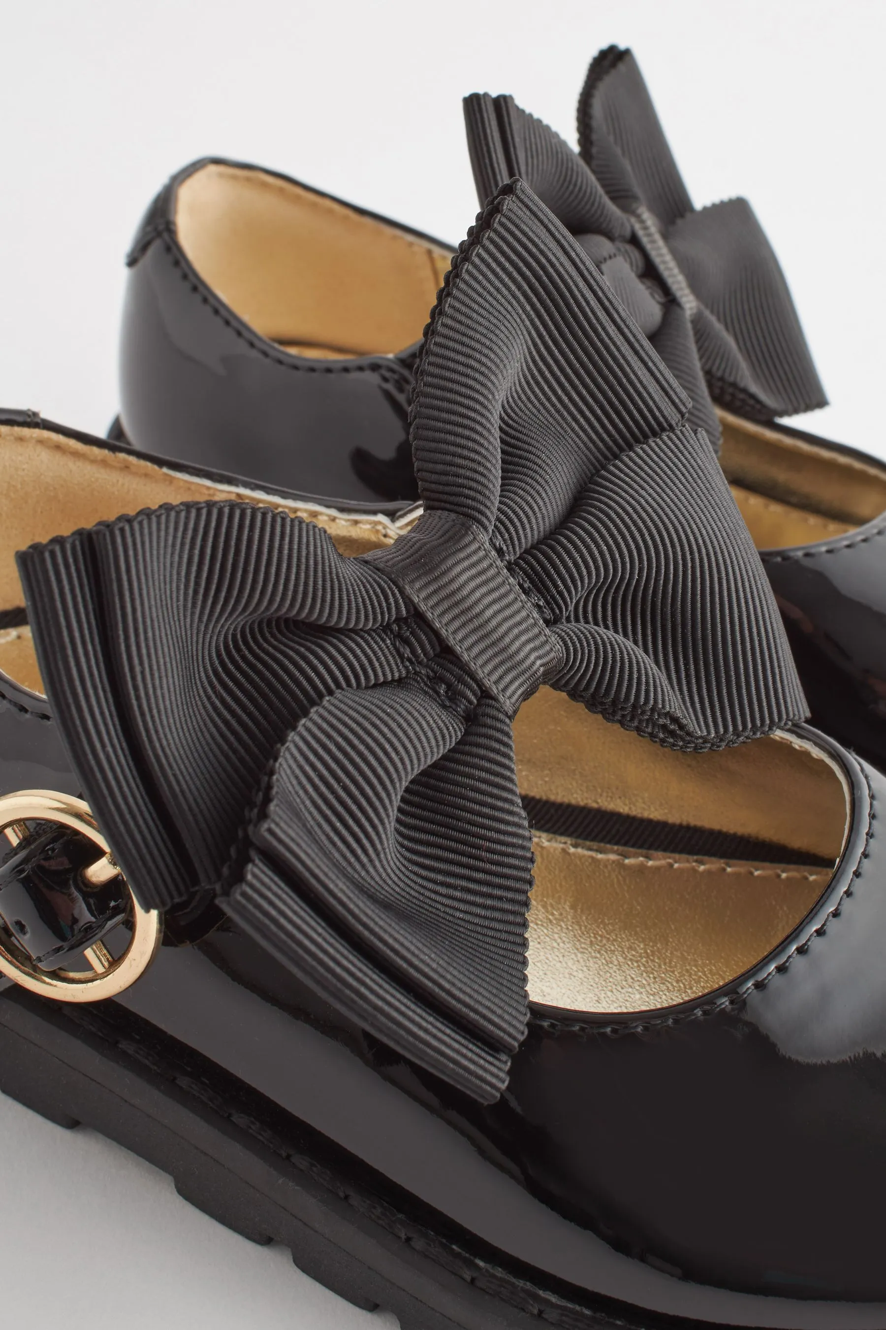 Chunky Farfallino Mary Jane Scarpe Scuola    