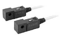 Cilindro pneumatico e interruttore attuatore SMC serie D-F7, a stato solido, PNP, con indicatore LED