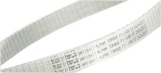 Cinghia sincrona OPTIBELT, 84 denti da 2.5mm, passo 10mm, dimensioni 840mm x 25mm, in Poliuretano
