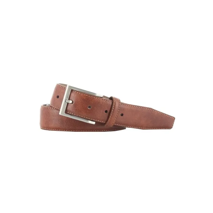 Cintura da uomo Henk ter Horst in pelle, cognac