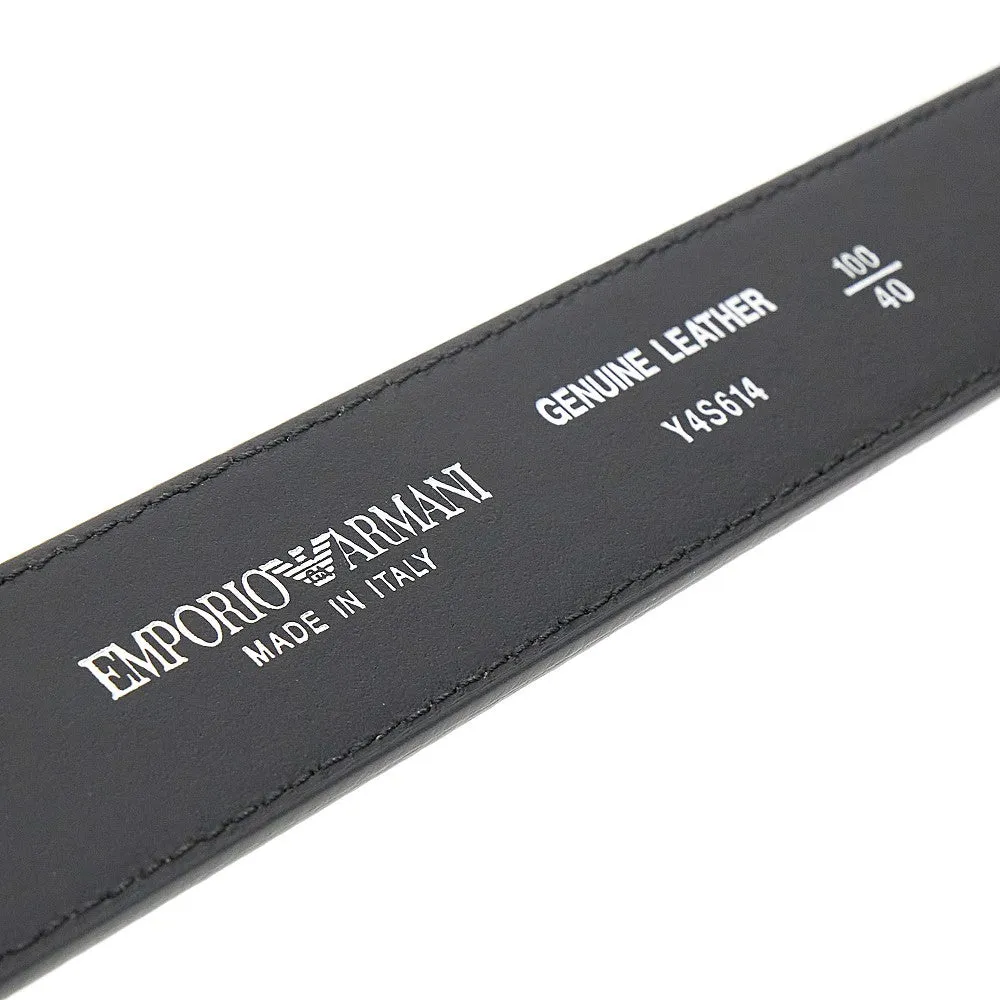 Cintura in pelle con fibbia Eagle