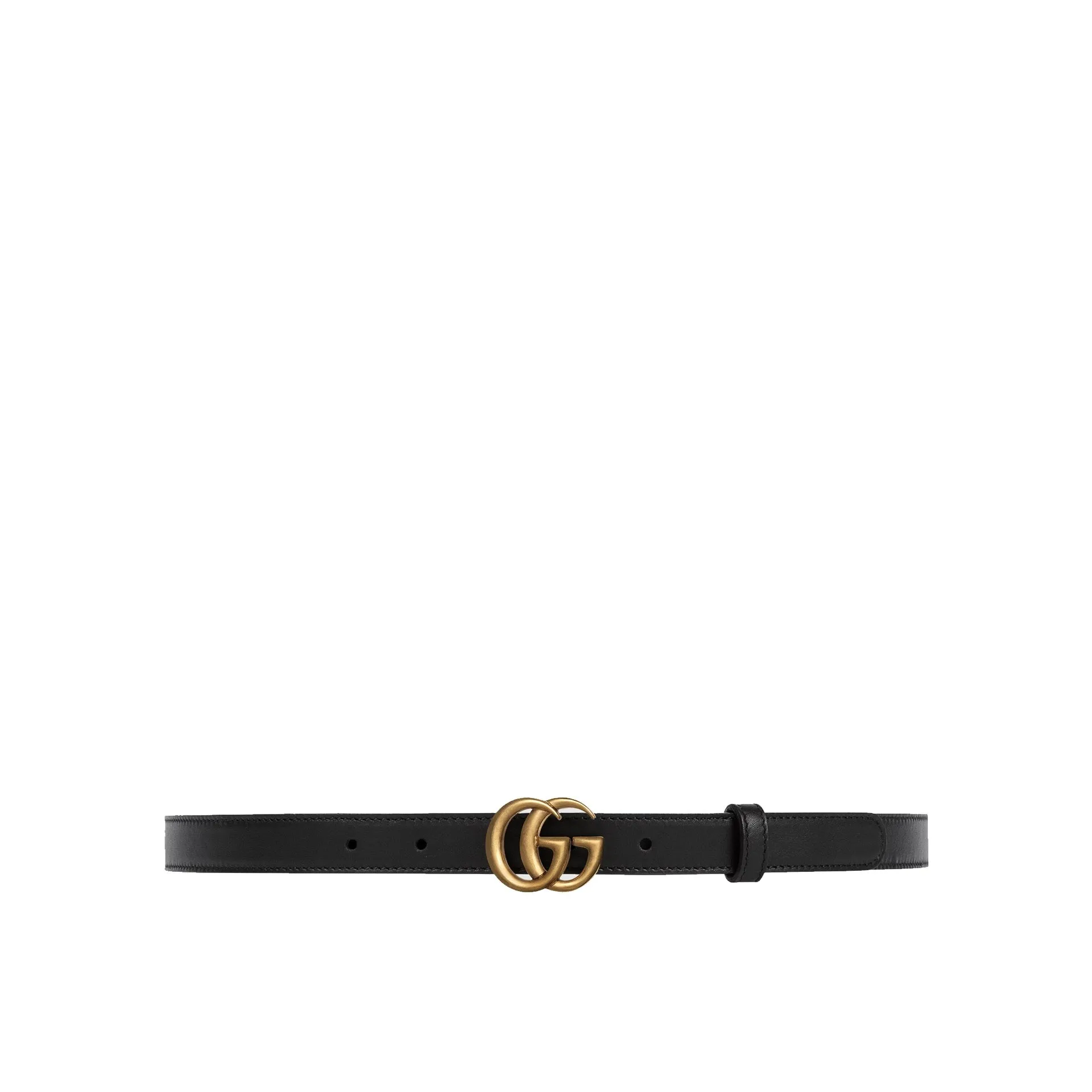 Cintura in pelle GG GG Marmont