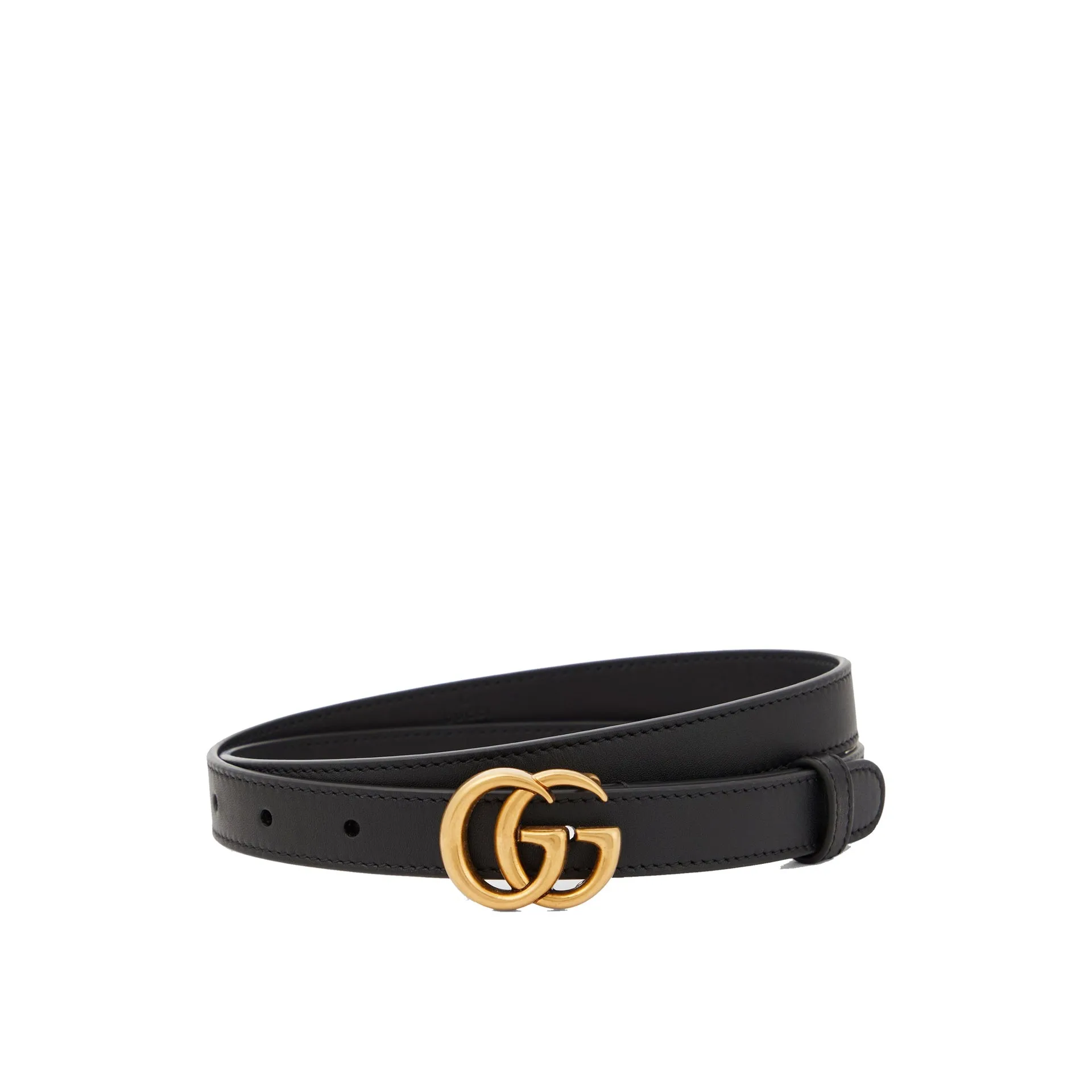 Cintura in pelle GG GG Marmont
