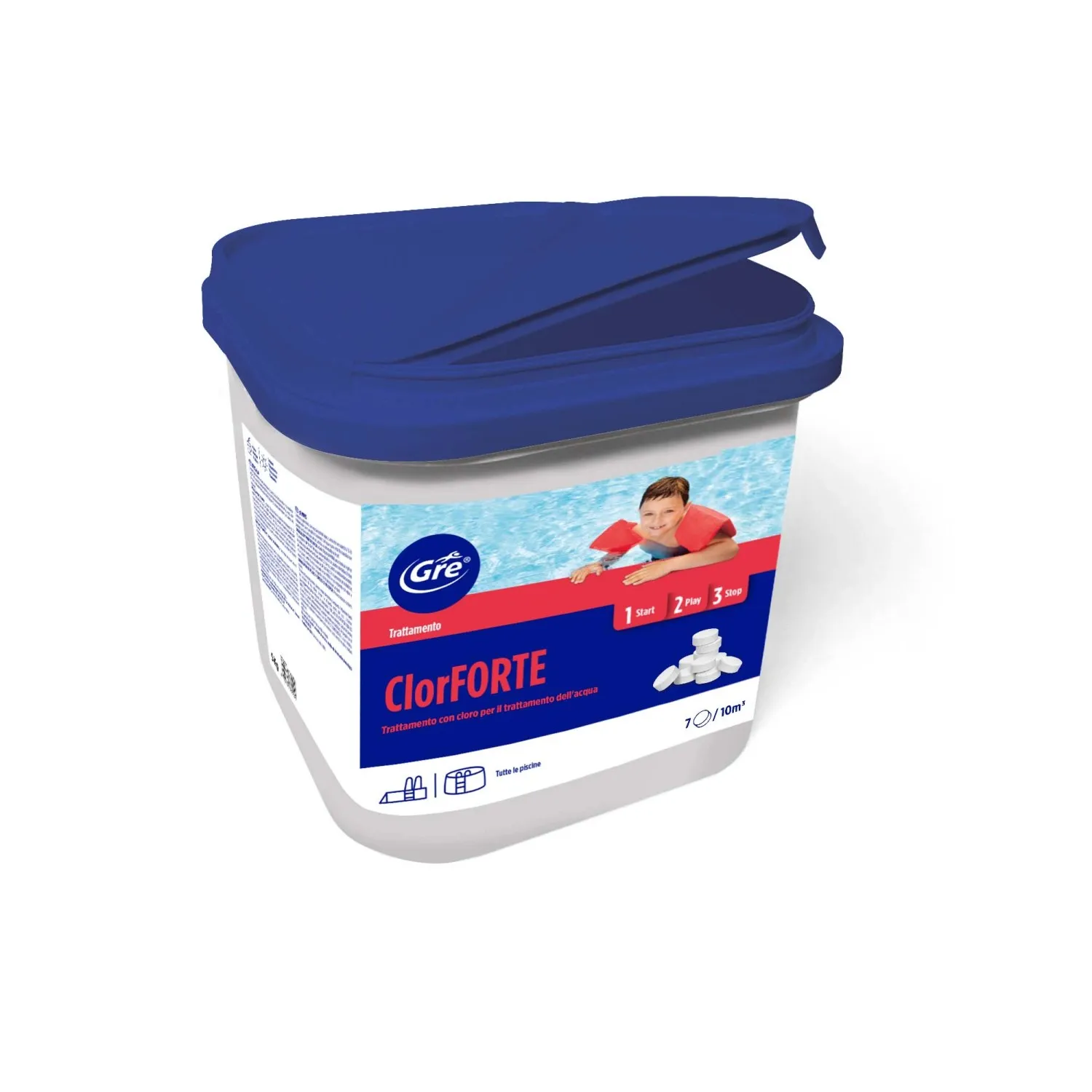 Cloro forte 5 kg pastiglie da 30 g