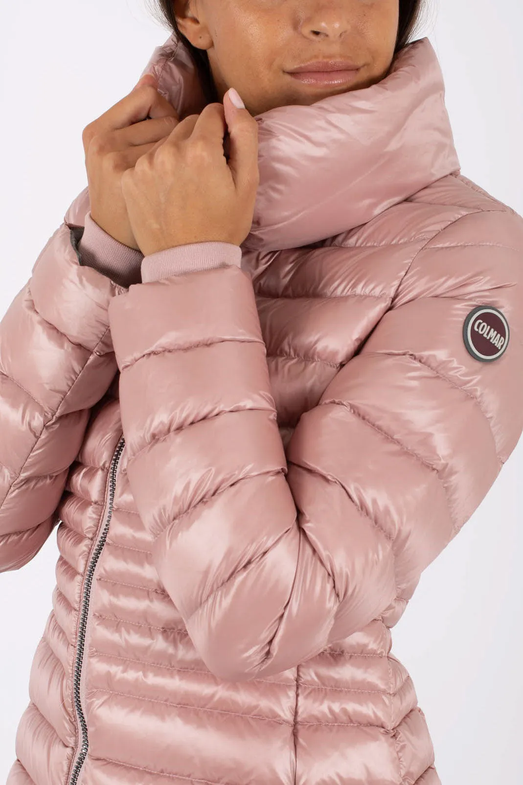 Colmar Piumino Sagomato Trapuntato Rosa Donna