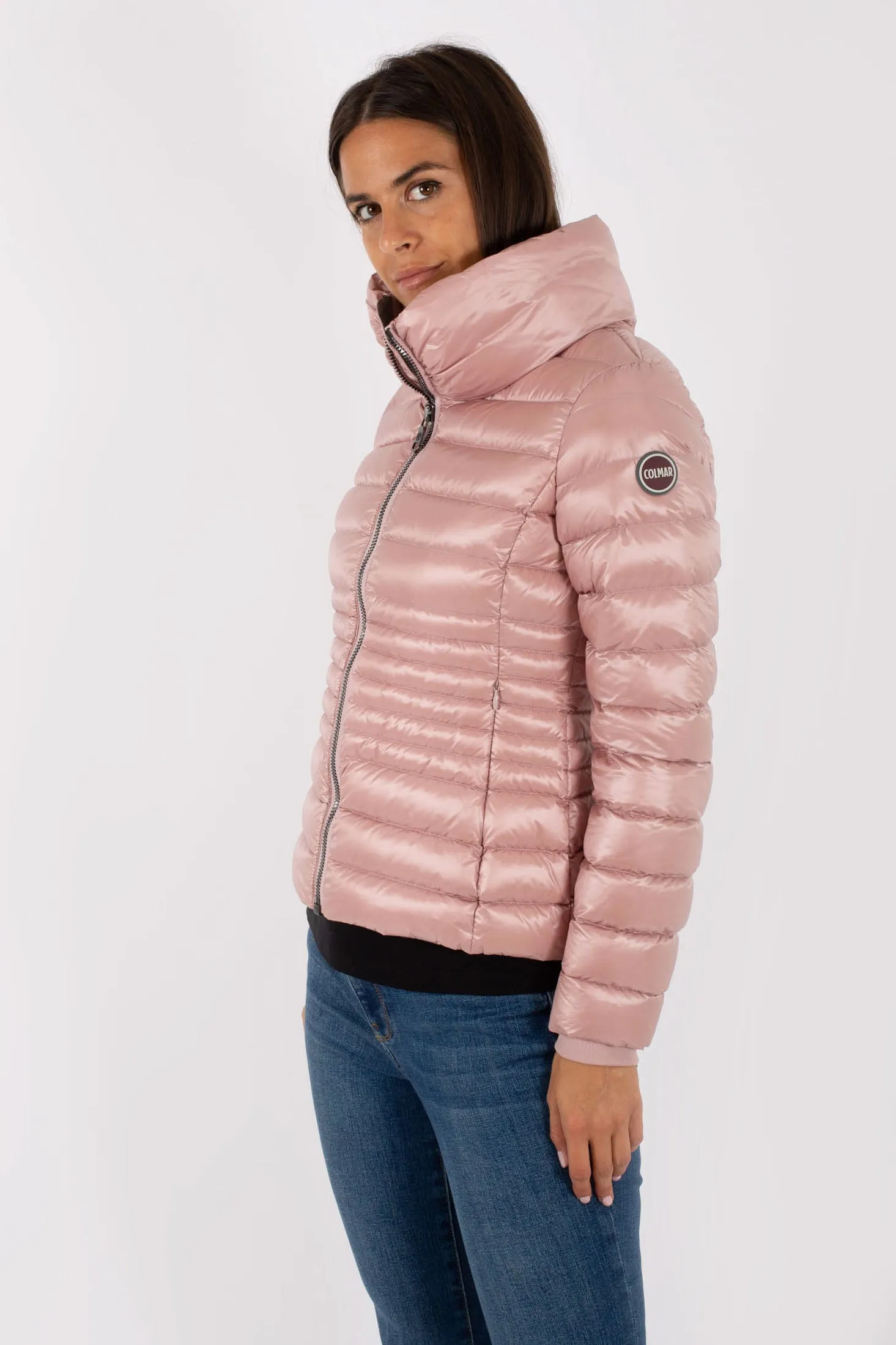 Colmar Piumino Sagomato Trapuntato Rosa Donna