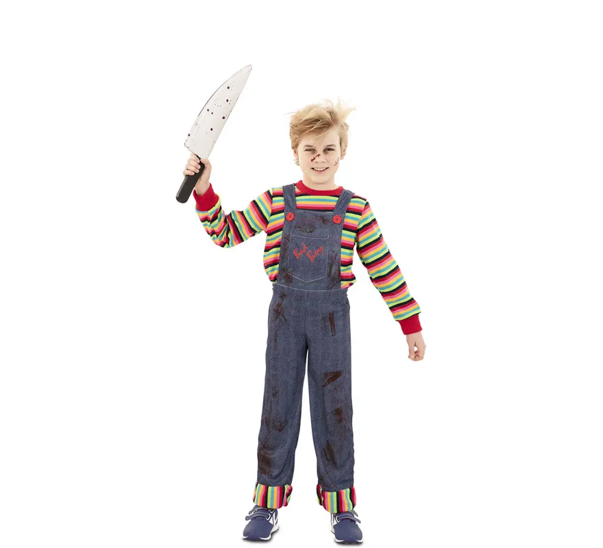 Costume da bambola posseduta da ragazzo