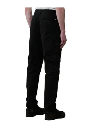 C.P.COMPANY Abbigliamento,Pantaloni Pantaloni cargo in cotone nero 