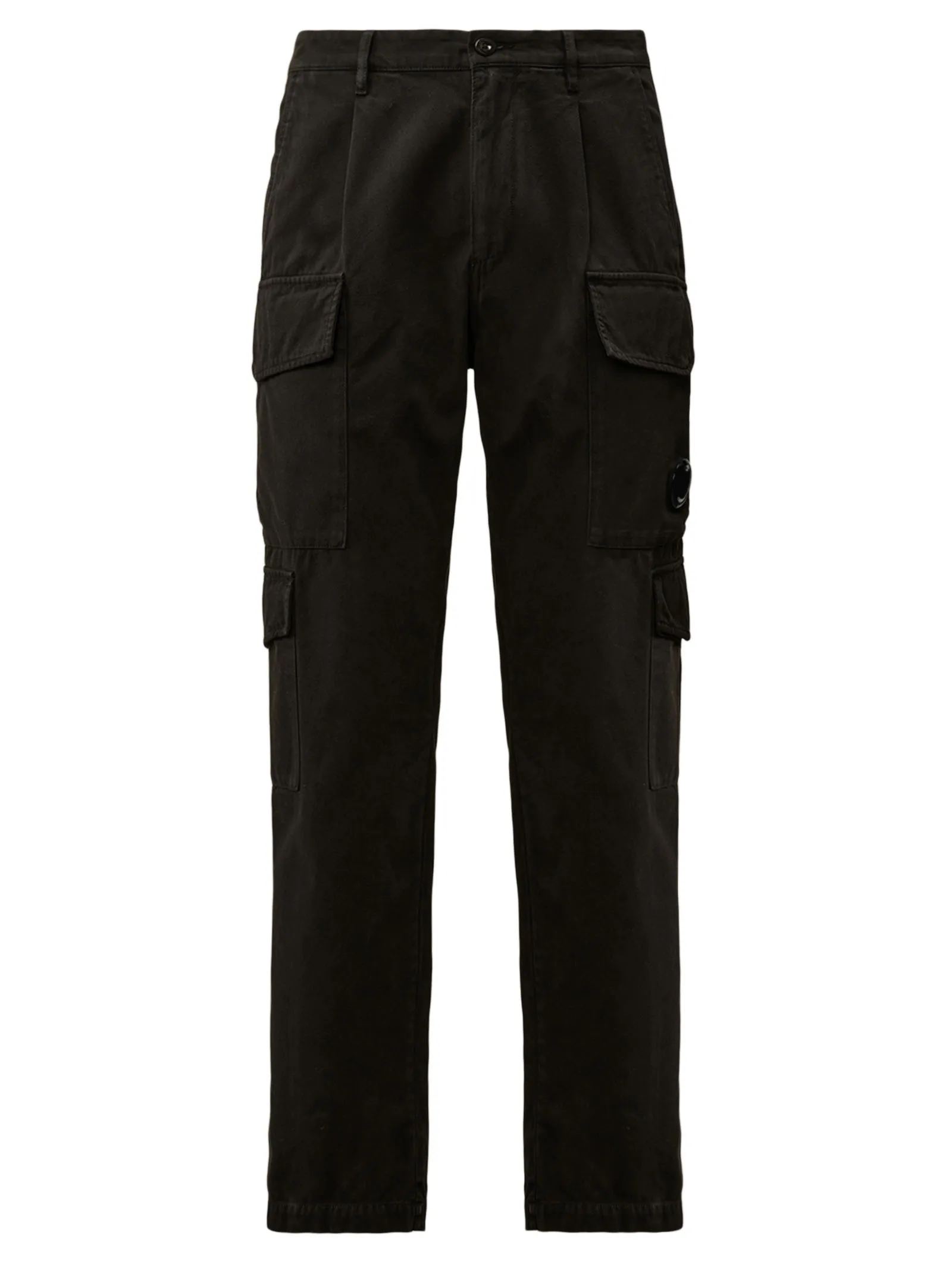 C.P.COMPANY Abbigliamento,Pantaloni Pantaloni cargo in cotone nero 