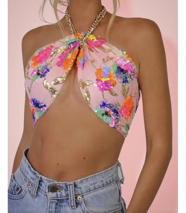 Croptop colorful Caryb