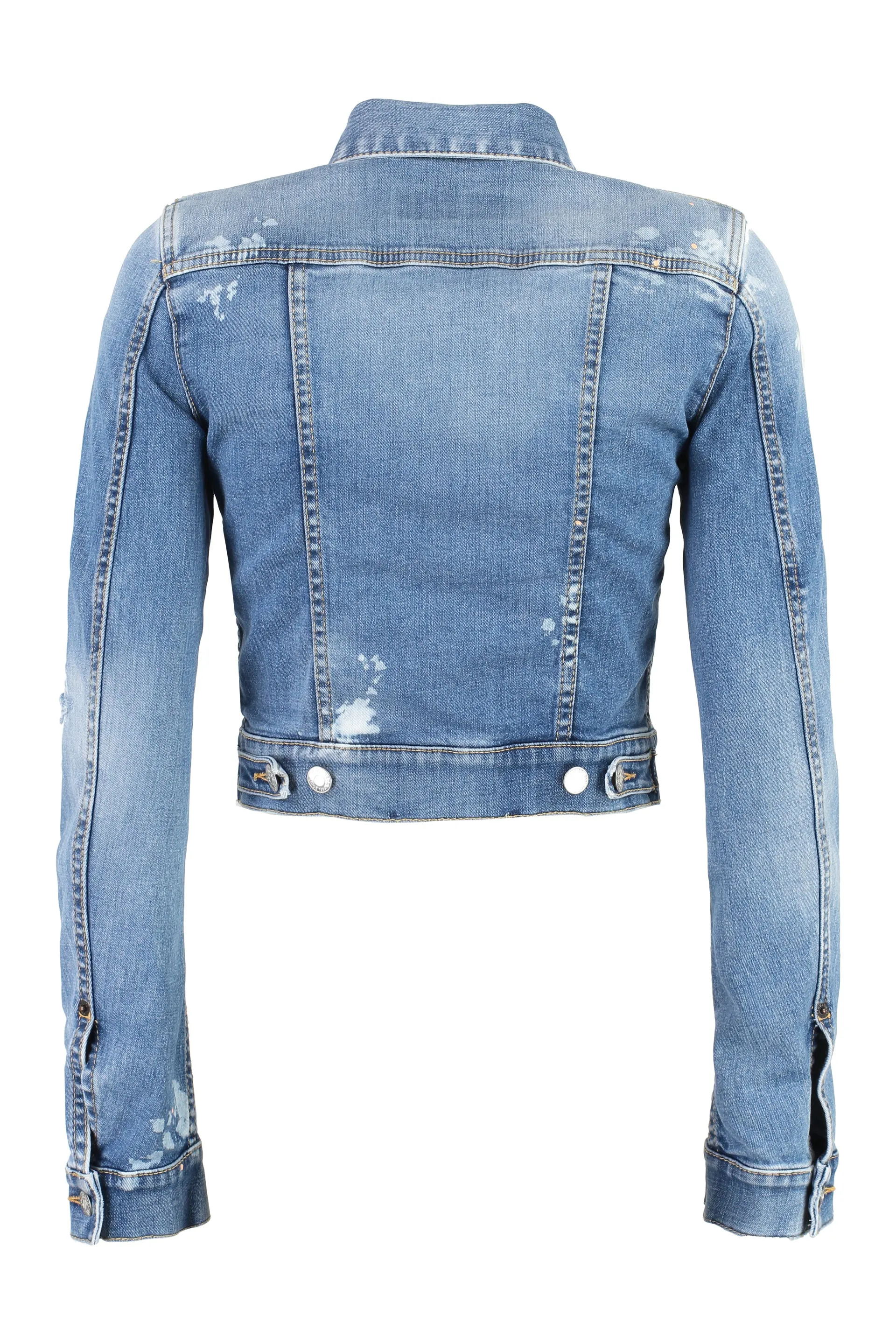Dsquared2 Giacca in denim slavato