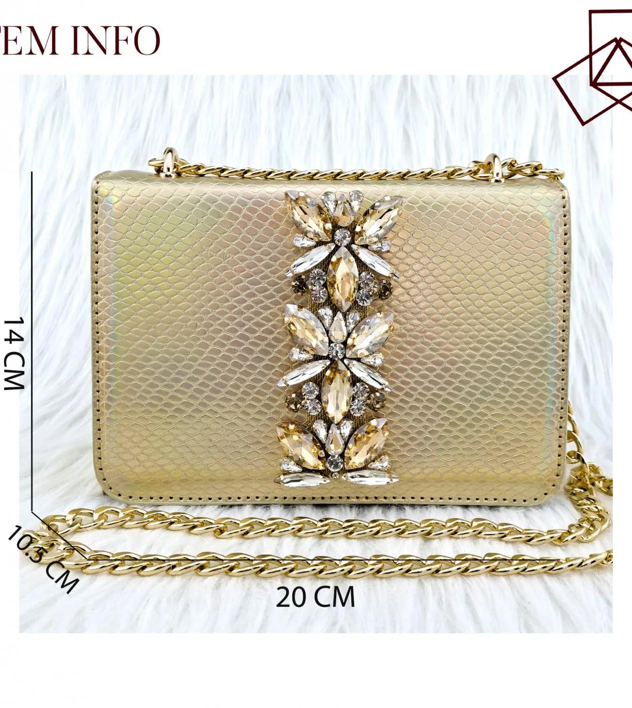 Décolleté con borsa per scarpe con decorazione a diamante 2023 Scarpe di design italiano abbinate a borsa solida