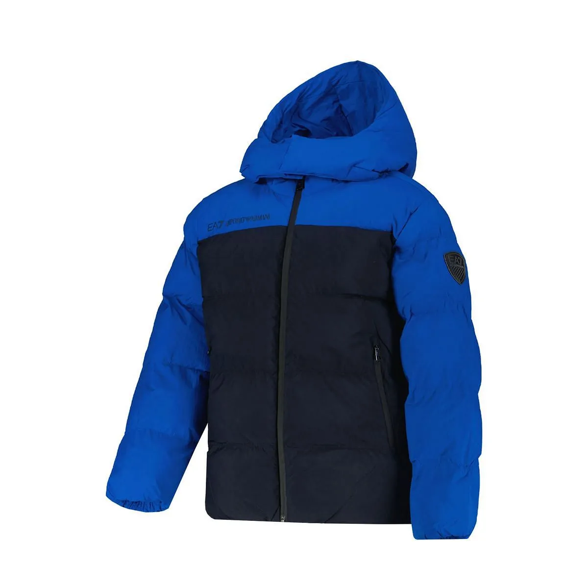      EA7 EMPORIO ARMANI GIACCONE COLOUR BLOCK BAMBINO  