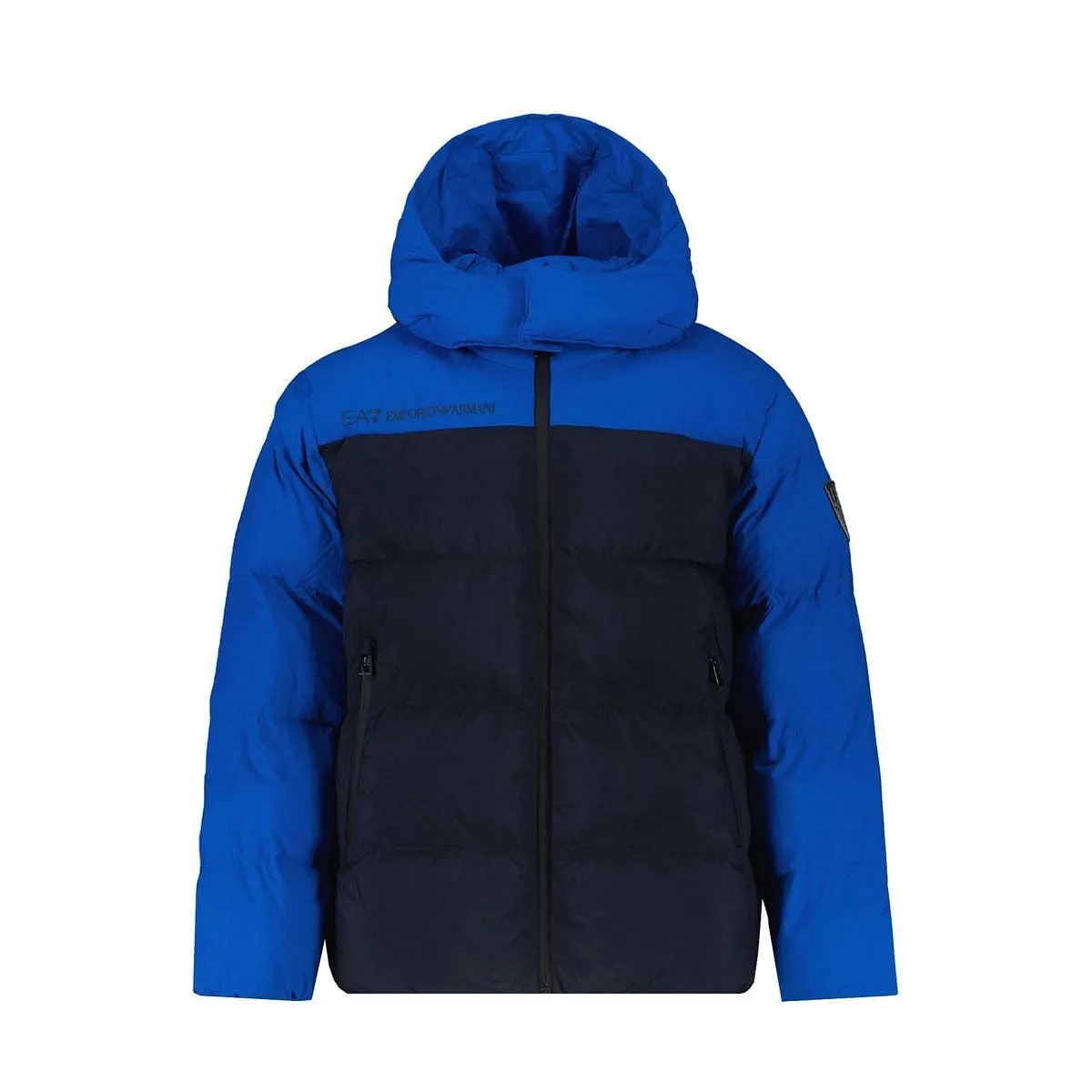      EA7 EMPORIO ARMANI GIACCONE COLOUR BLOCK BAMBINO  
