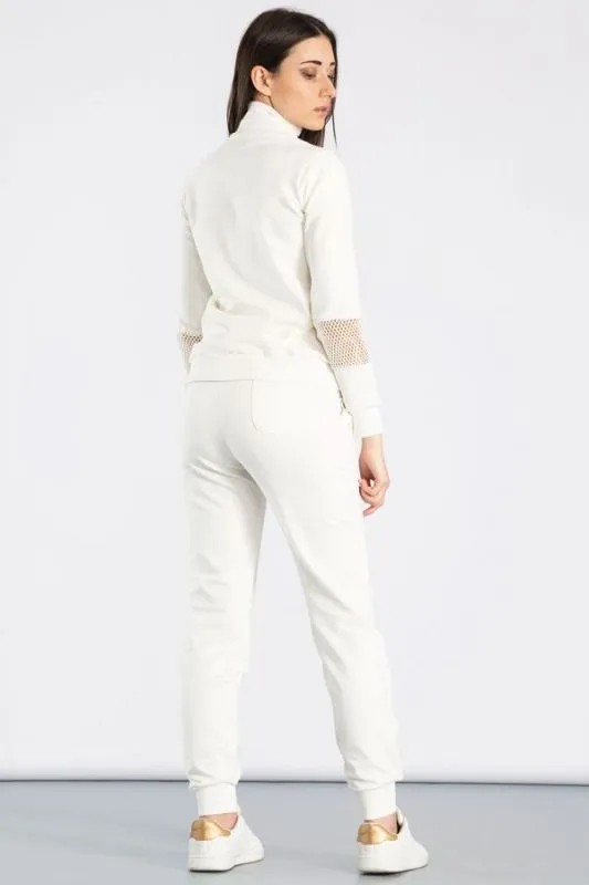 EVERLAST TUTA FELPA ESTIVA Donna  Vanilla