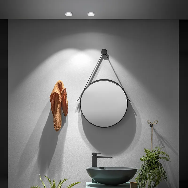 Faretto da Incasso GEA LUCE – DANAE Alluminio Nero LED 3000K L. 7×7