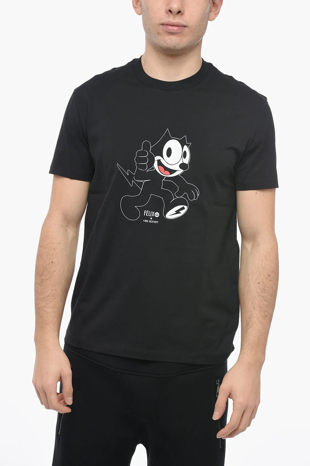 FELIX THE CAT X NB T-Shirt Girocollo Stampata