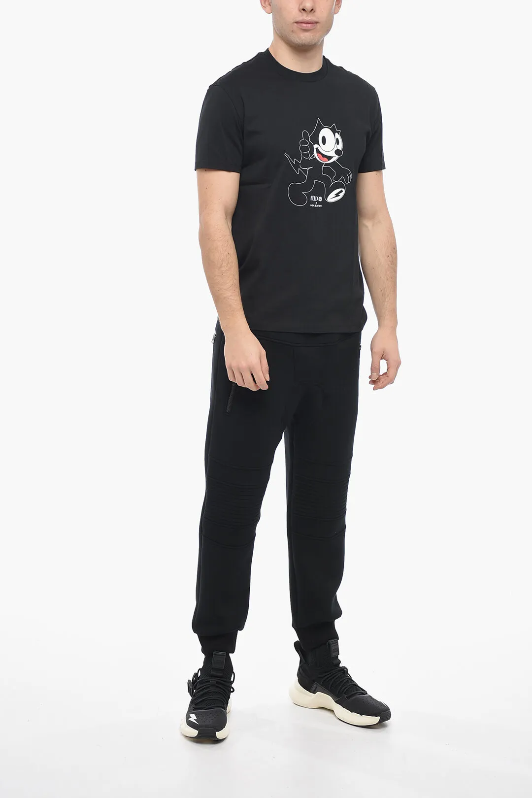 FELIX THE CAT X NB T-Shirt Girocollo Stampata