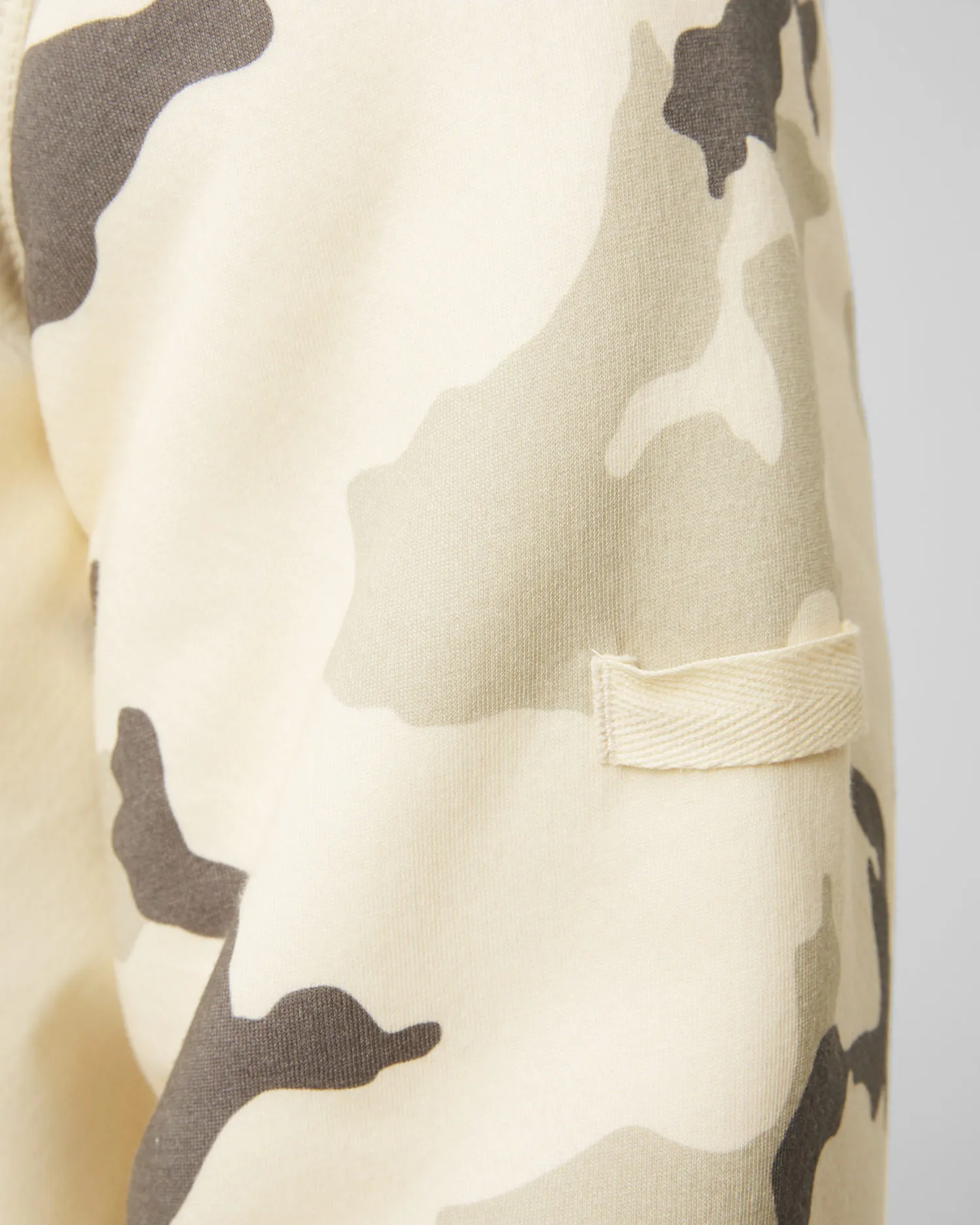 Felpa beige da uomo con cappuccio Aeronautica Militare 232af461f529-94409