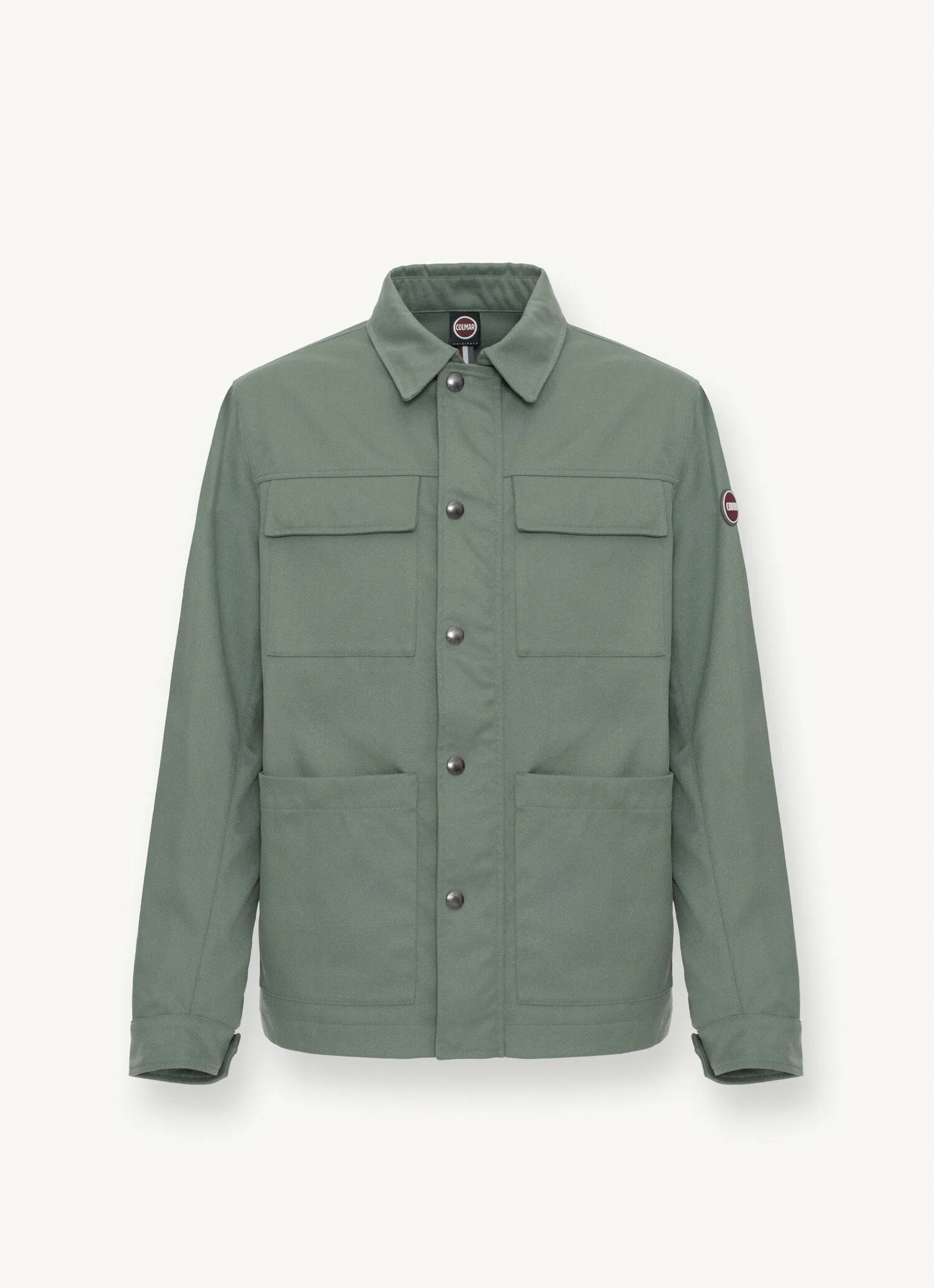 Field jacket in tessuto cotoniero