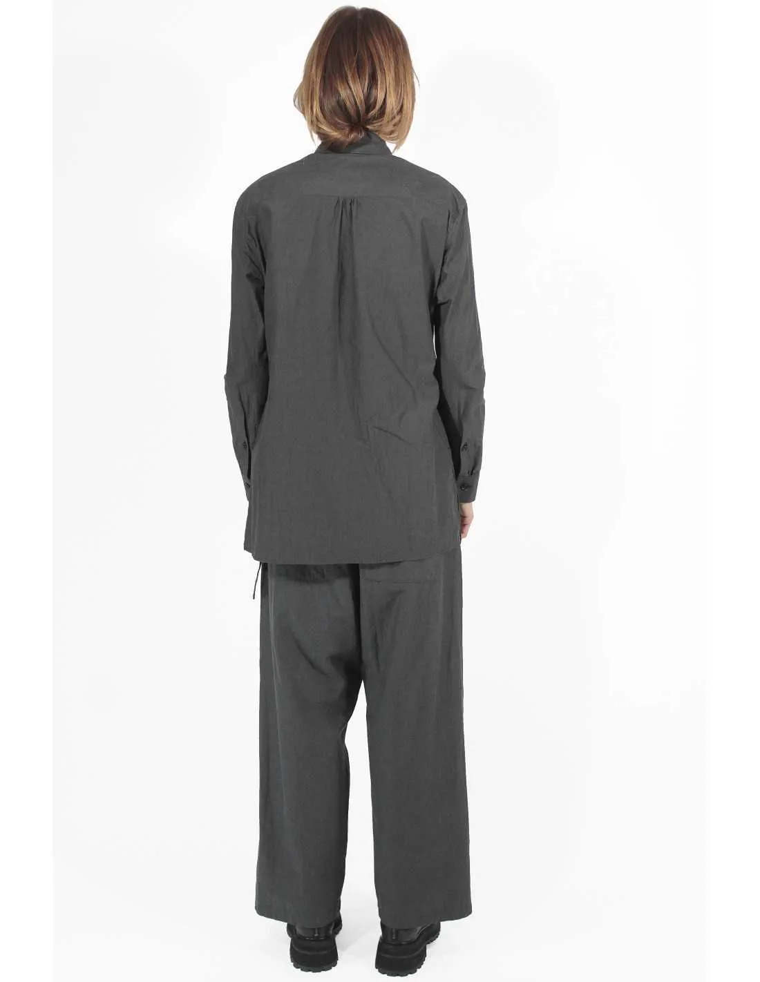   Front Gathered Blouse 