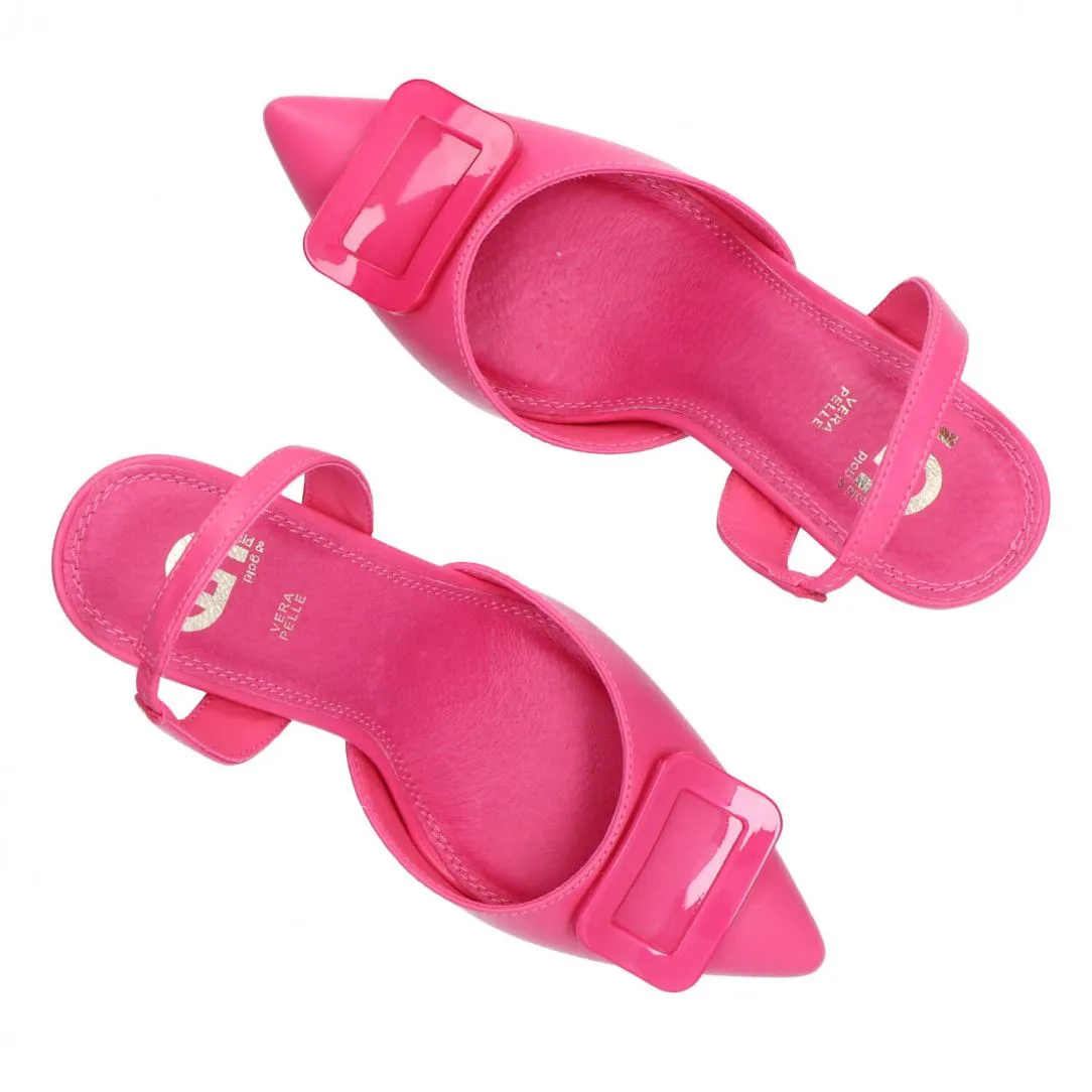 GD730 SANDALO PLACCA Fucsia